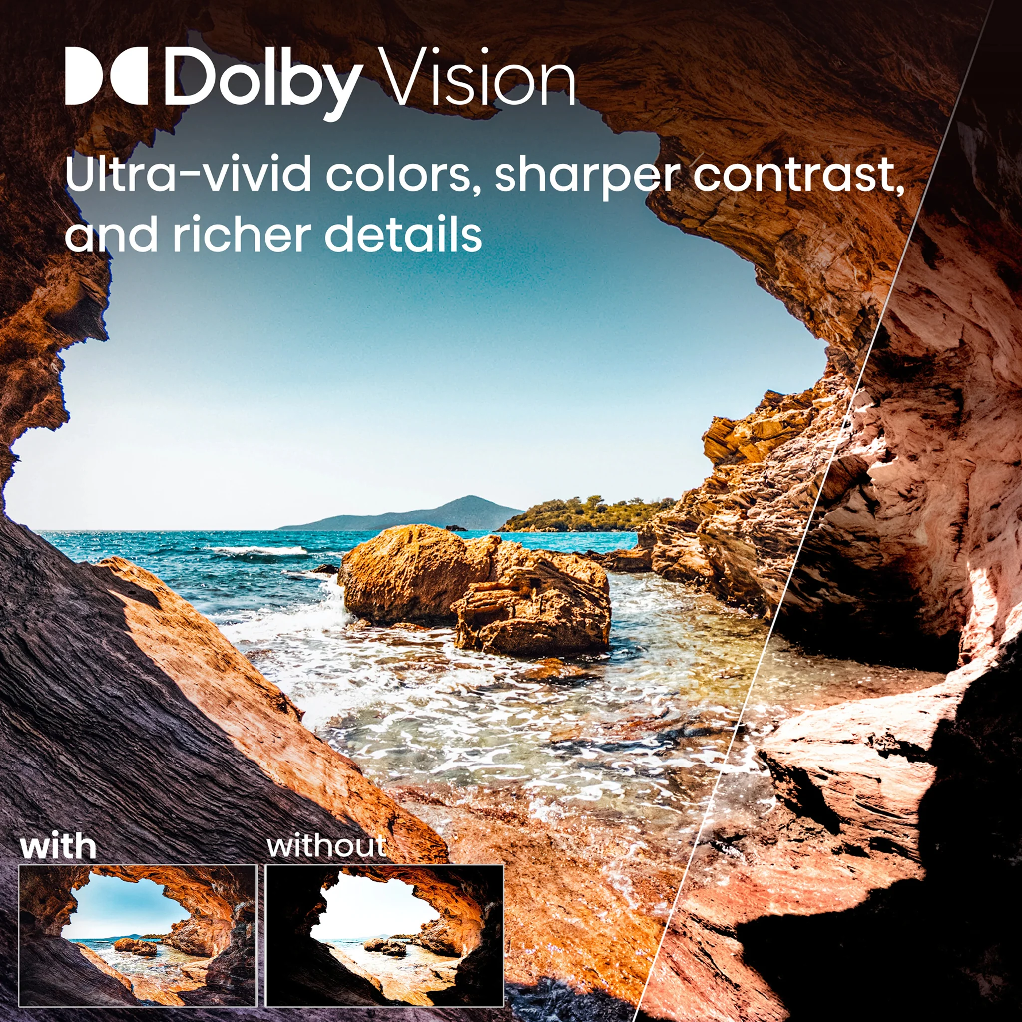 Hisense 55 inch Smart TV - 4K, 55E7K - Image 6