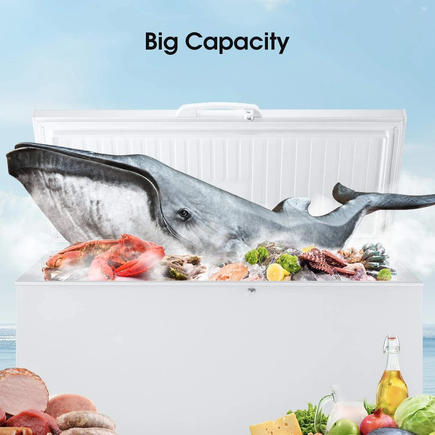 Hisense 550L Chest Freezer, FC-55DD4SAA2 - Image 6