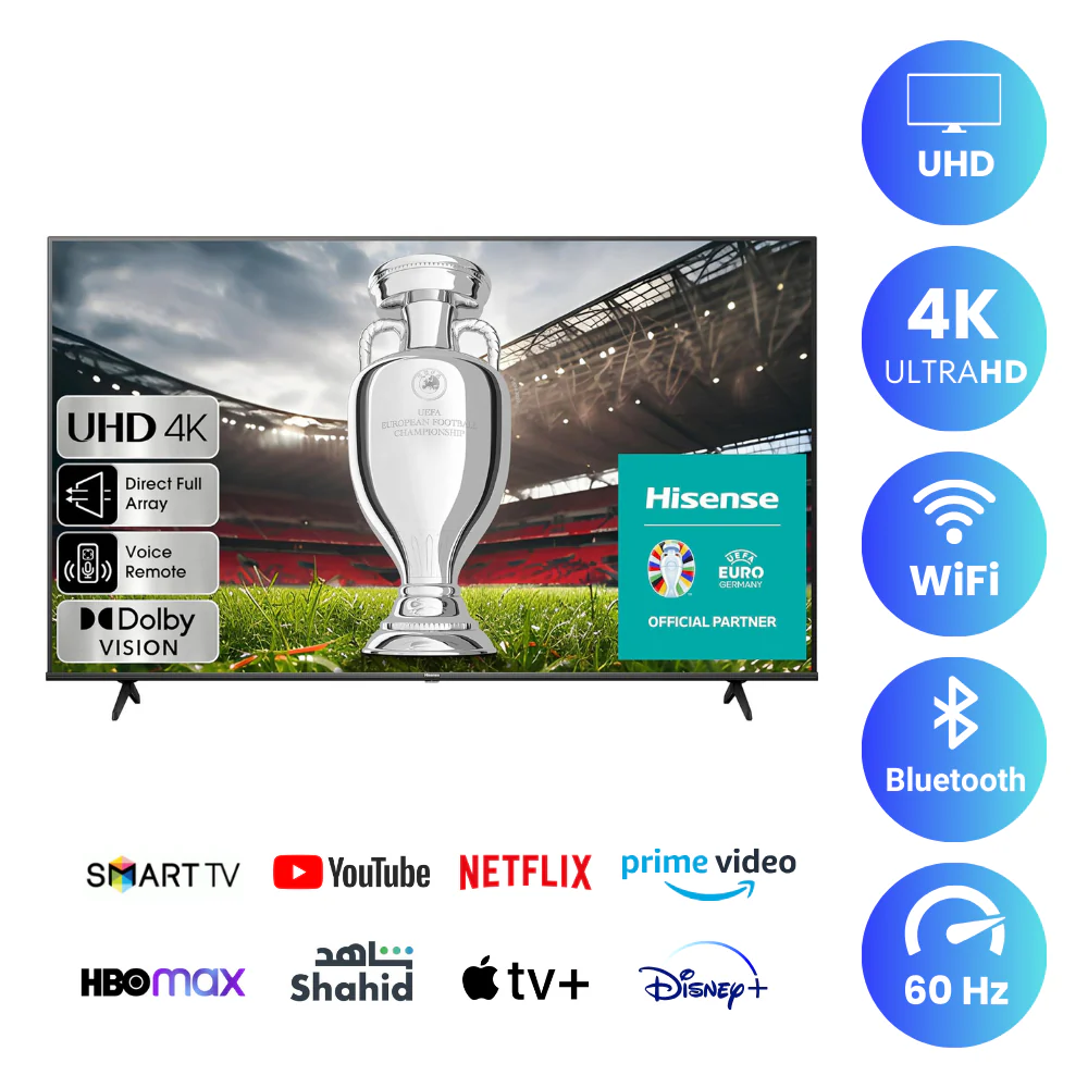 Hisense 58 inch Smart TV - 4K, 58A62KS - Image 3