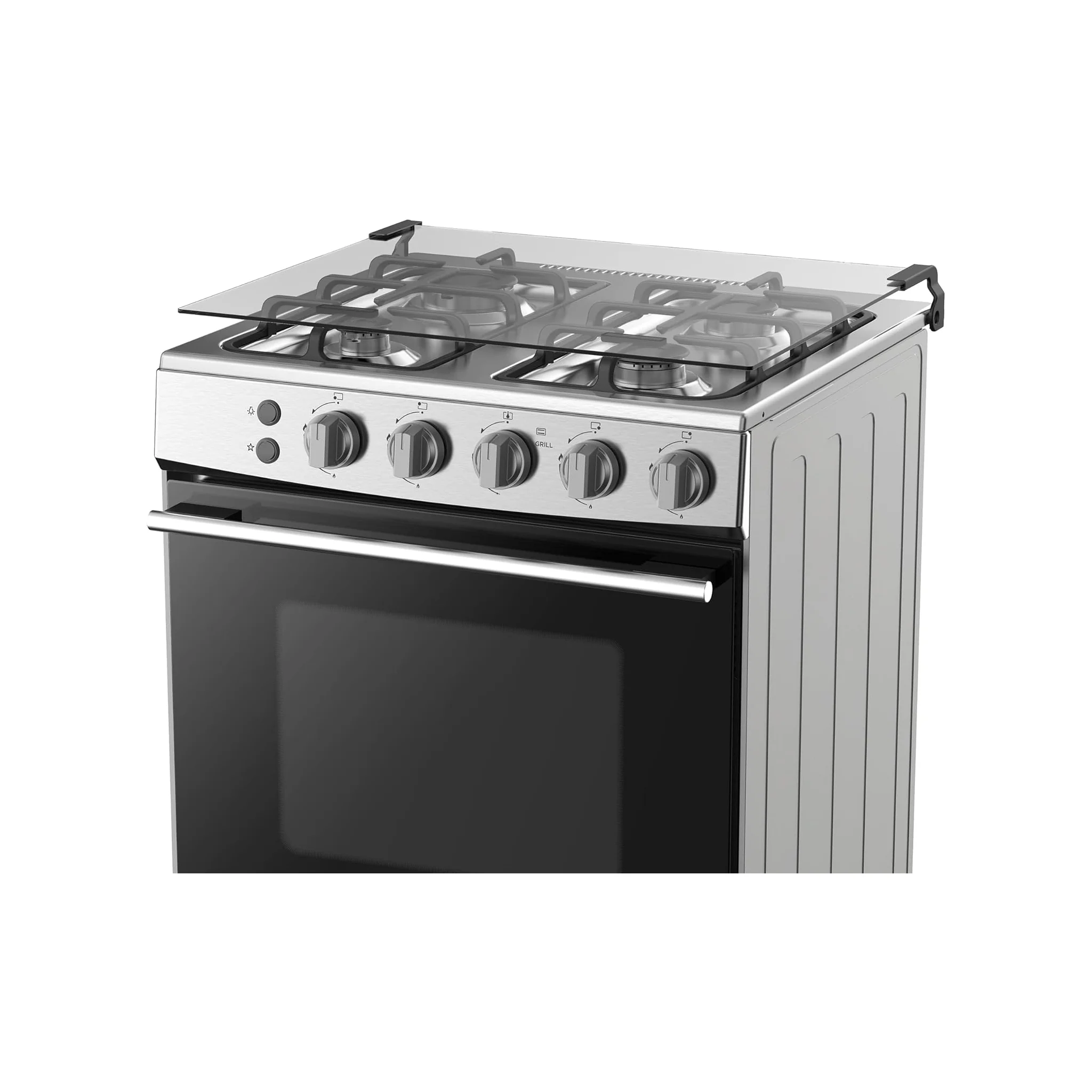 Hisense 60X60Cm 4 Burner Cooking Range, HFG60121X - Image 5