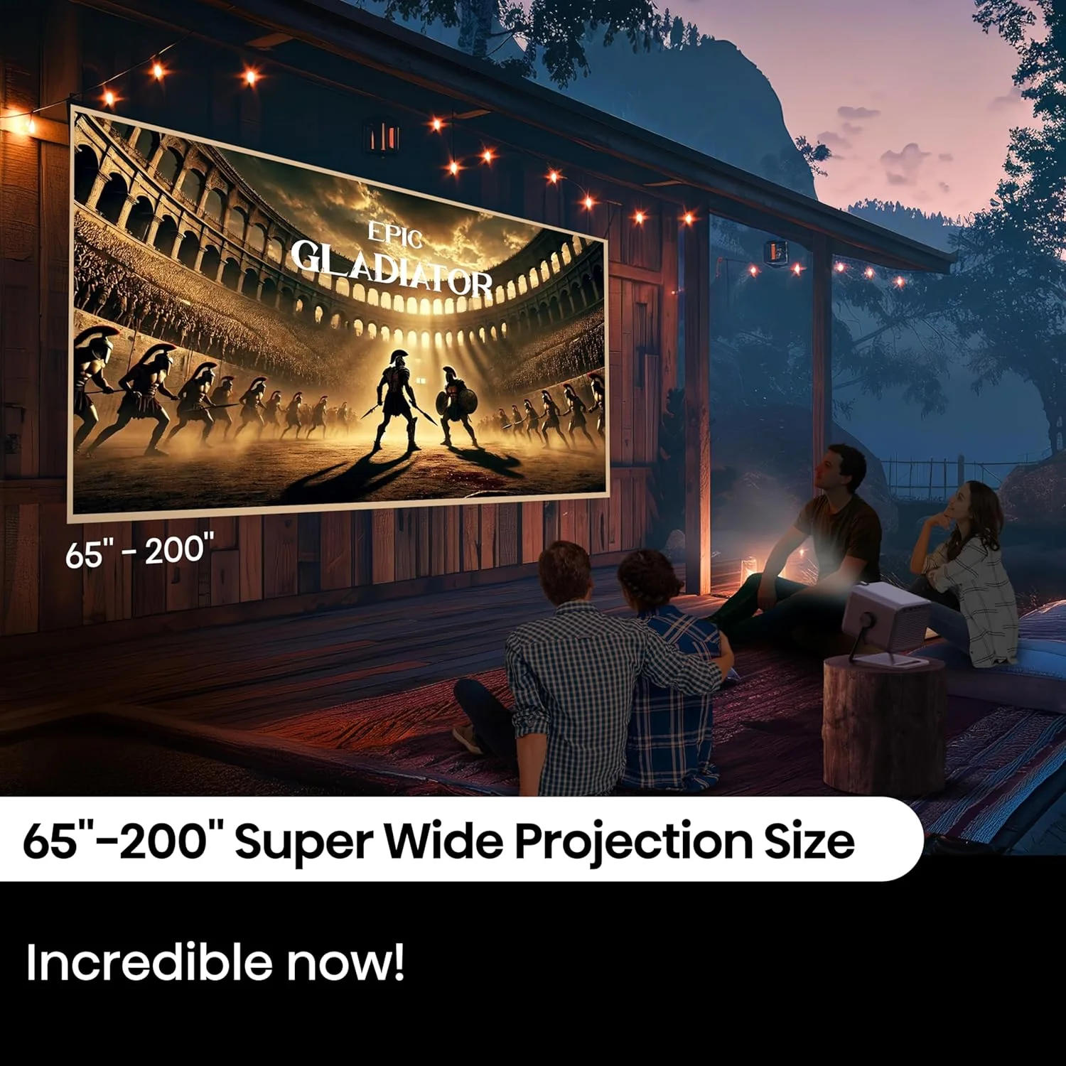 Hisense 65"-200" TriChroma Smart DLP Laser Projector, M2 Pro - Image 6
