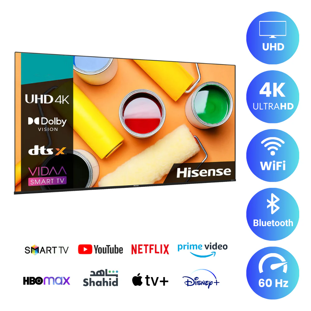 Hisense 65 inch Smart TV - 4K, 65A6 - Image 2