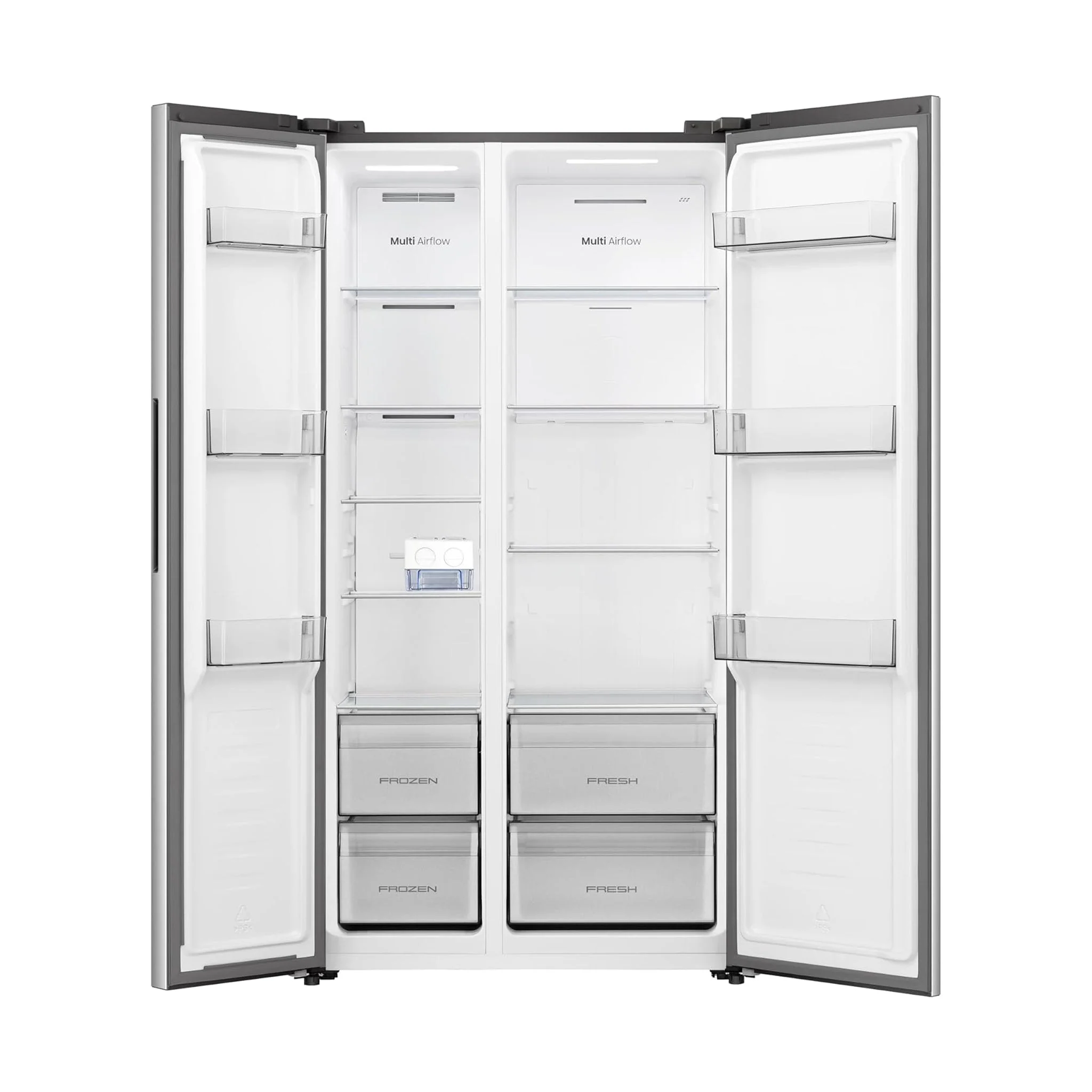 Hisense 670L Side By Side Refrigerator, RS3P725NAI - Image 3