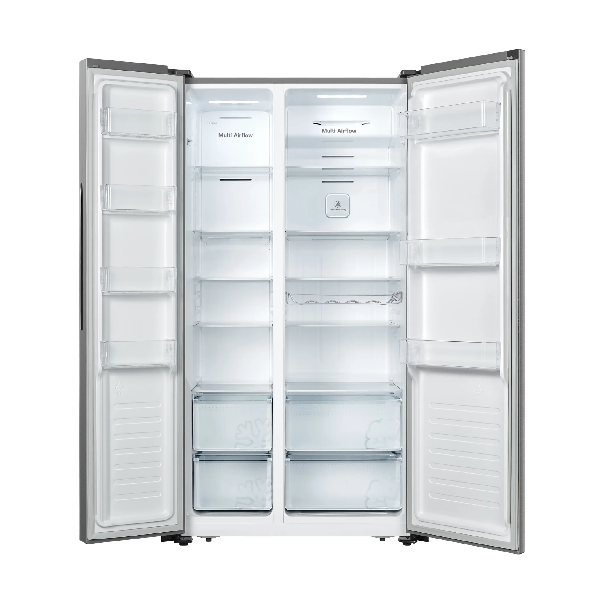 Hisense 670L Side by Side Refrigerator, RS670N4ASU - Image 2