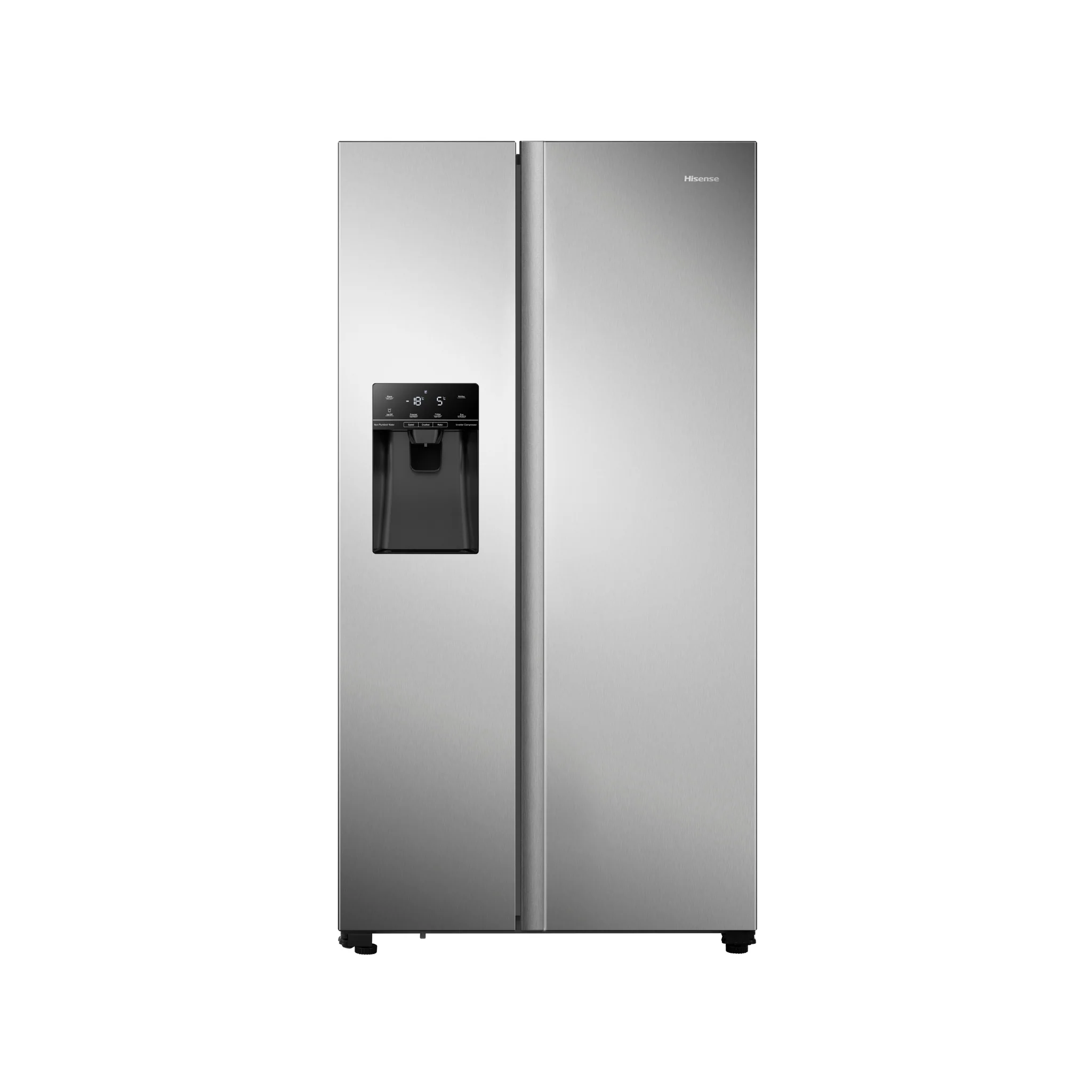 Hisense 696L Side by Side Refrigerator, RS696N4IBGU