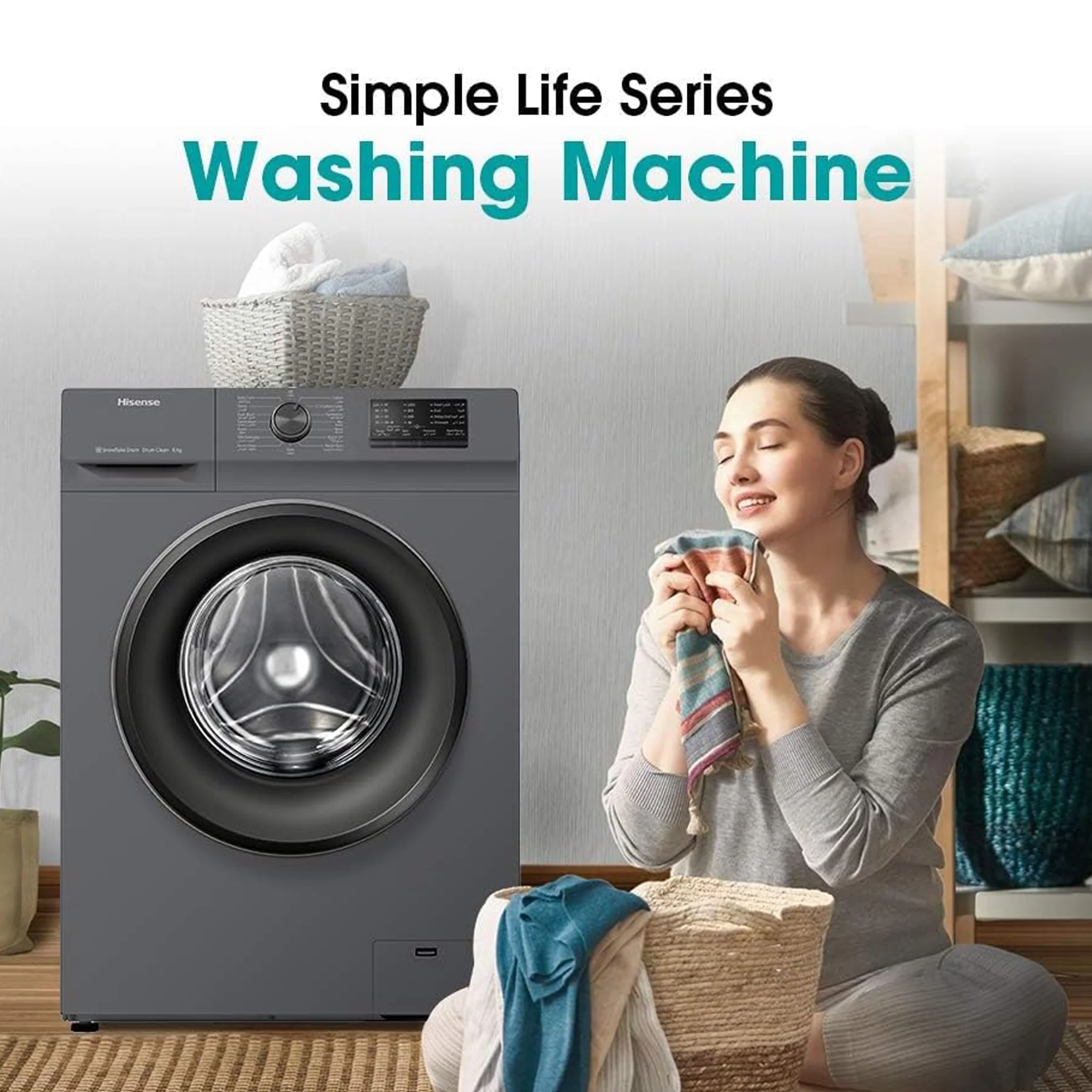 Hisense 6KG Fully Automatic Washing Machine, WFV6010T - Image 9