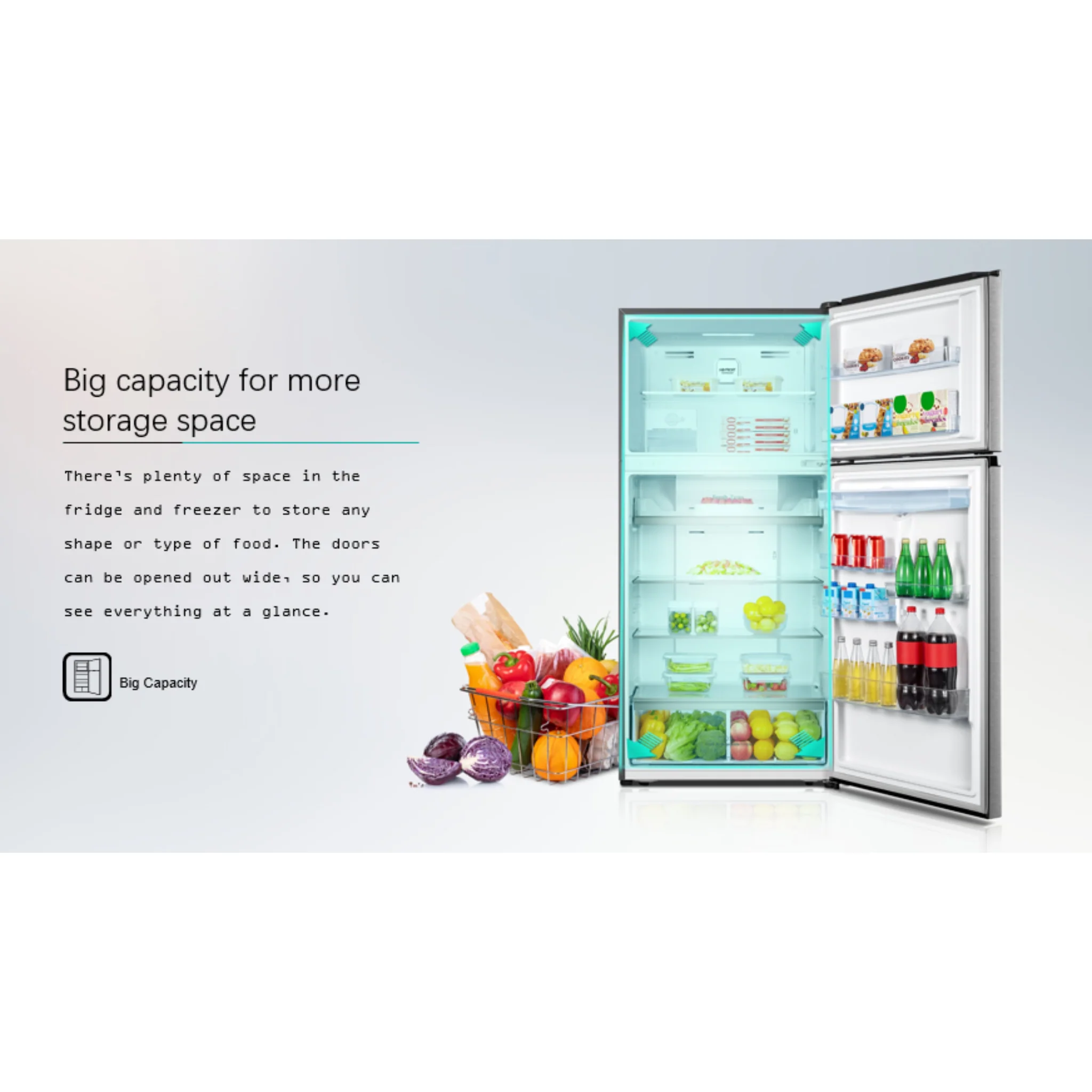 Hisense 729L Inverter Compressor Refrigerator, RT729N4WSU - Image 4
