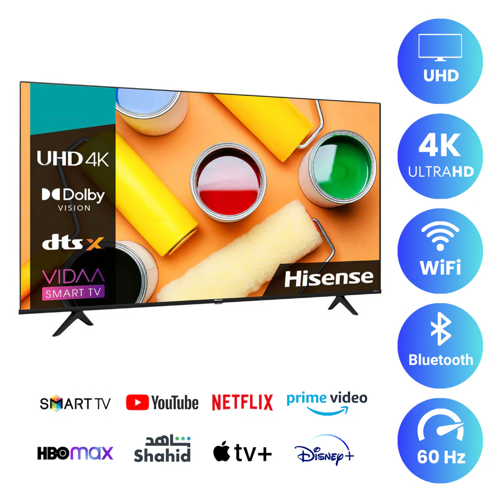 Hisense 70 inch Smart TV - 4K, 70A6 - Image 2