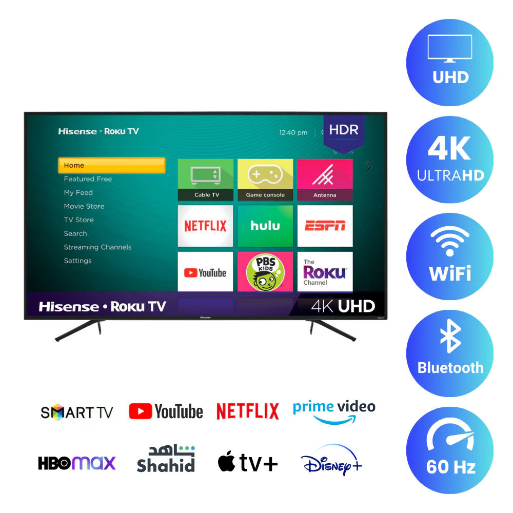 Hisense 75 inch Smart TV - 4K - Image 2