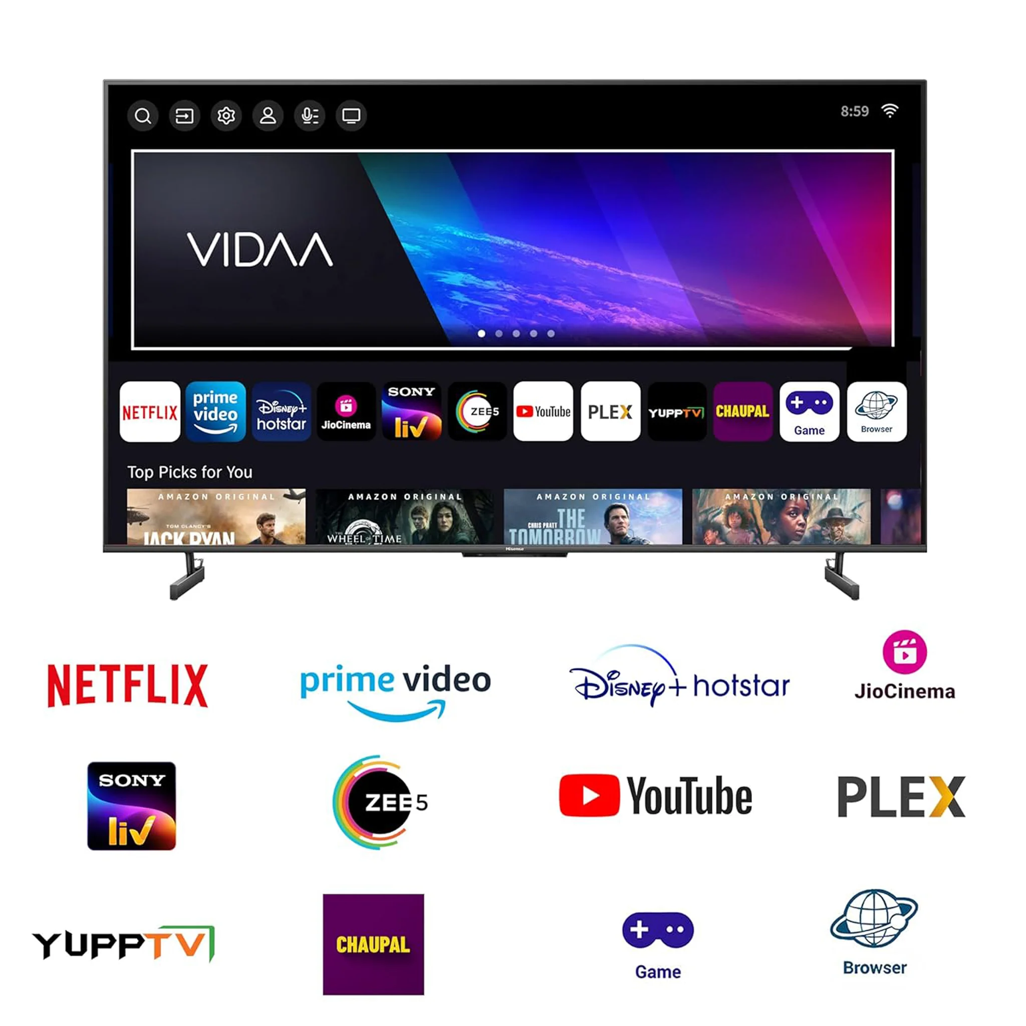 Hisense 75 inch Smart ULED Mini LED TV - 4K, 75U6KAU - Image 9