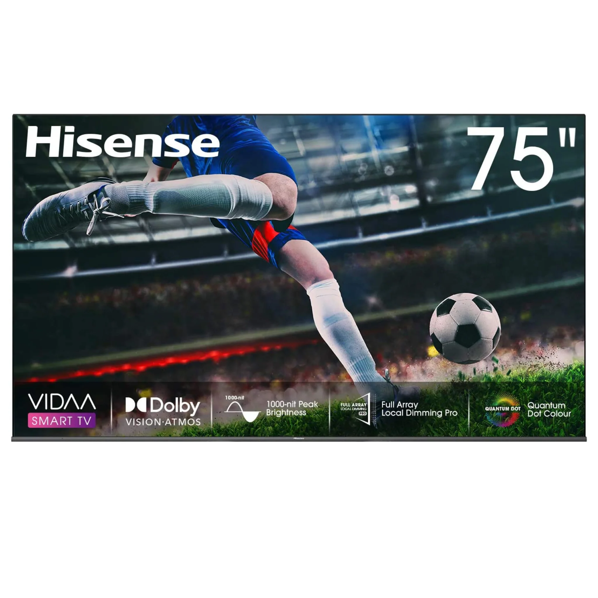 Hisense 75 inch Smart ULED TV, 75U8QF