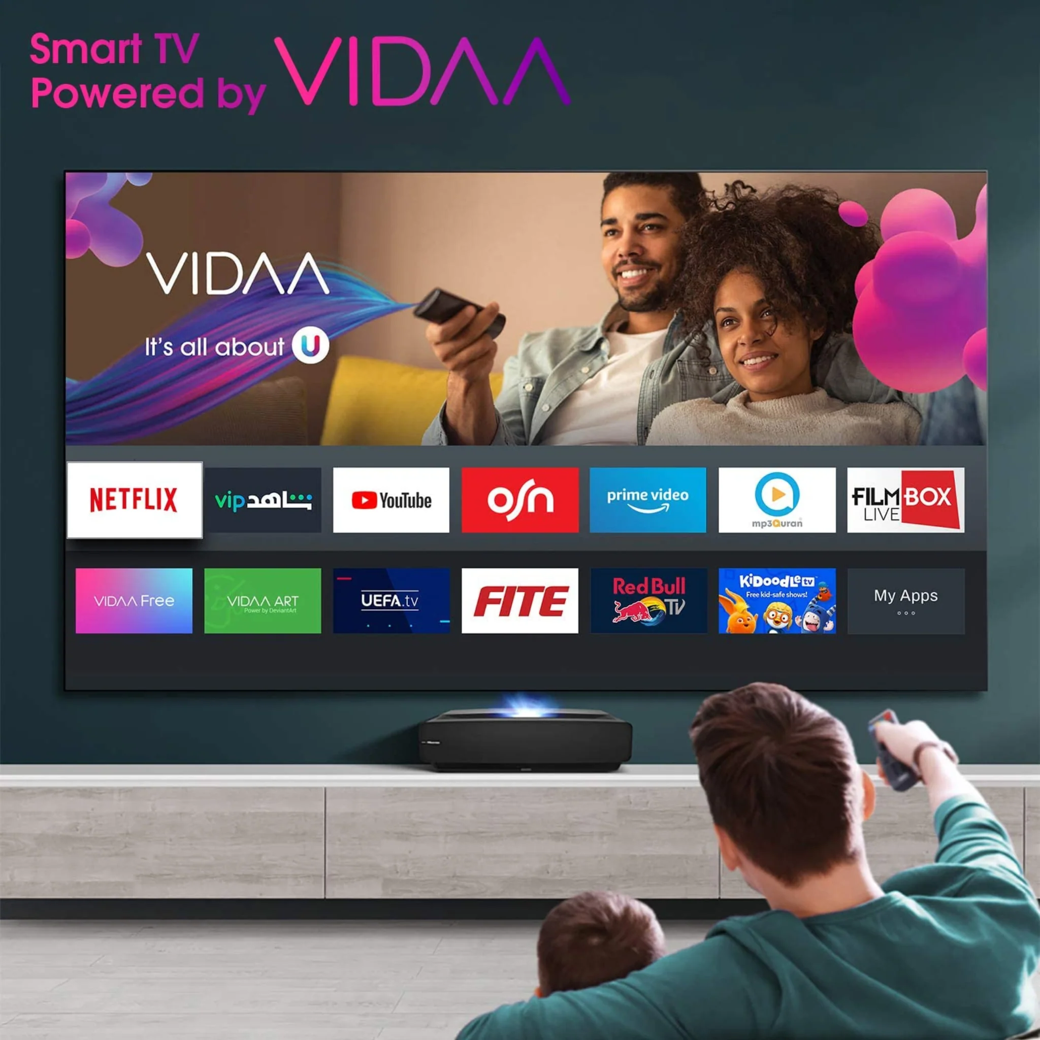 Hisense 75 inch Smart ULED TV, 75U8QF - Image 3