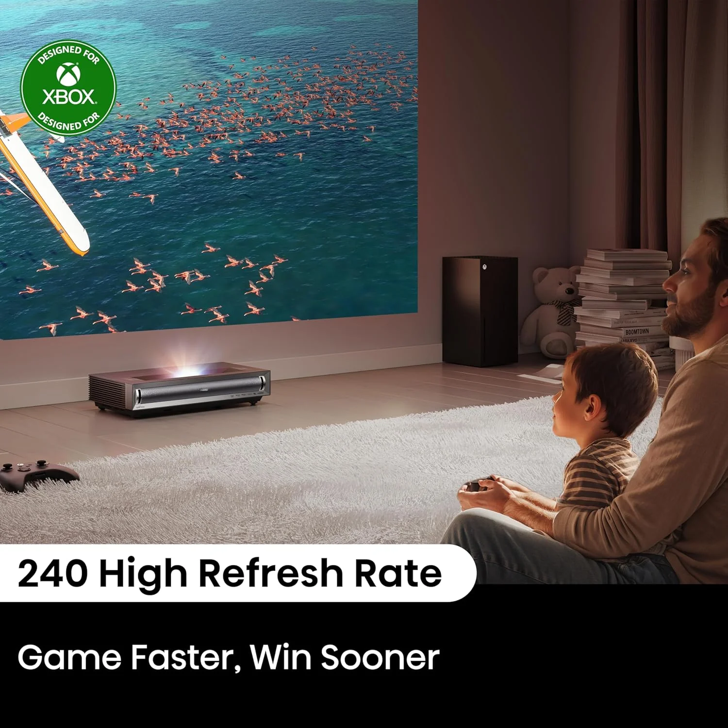 Hisense 80"-150" Triple Laser Ultra Short Throw Projector, PX3-PRO - Image 6