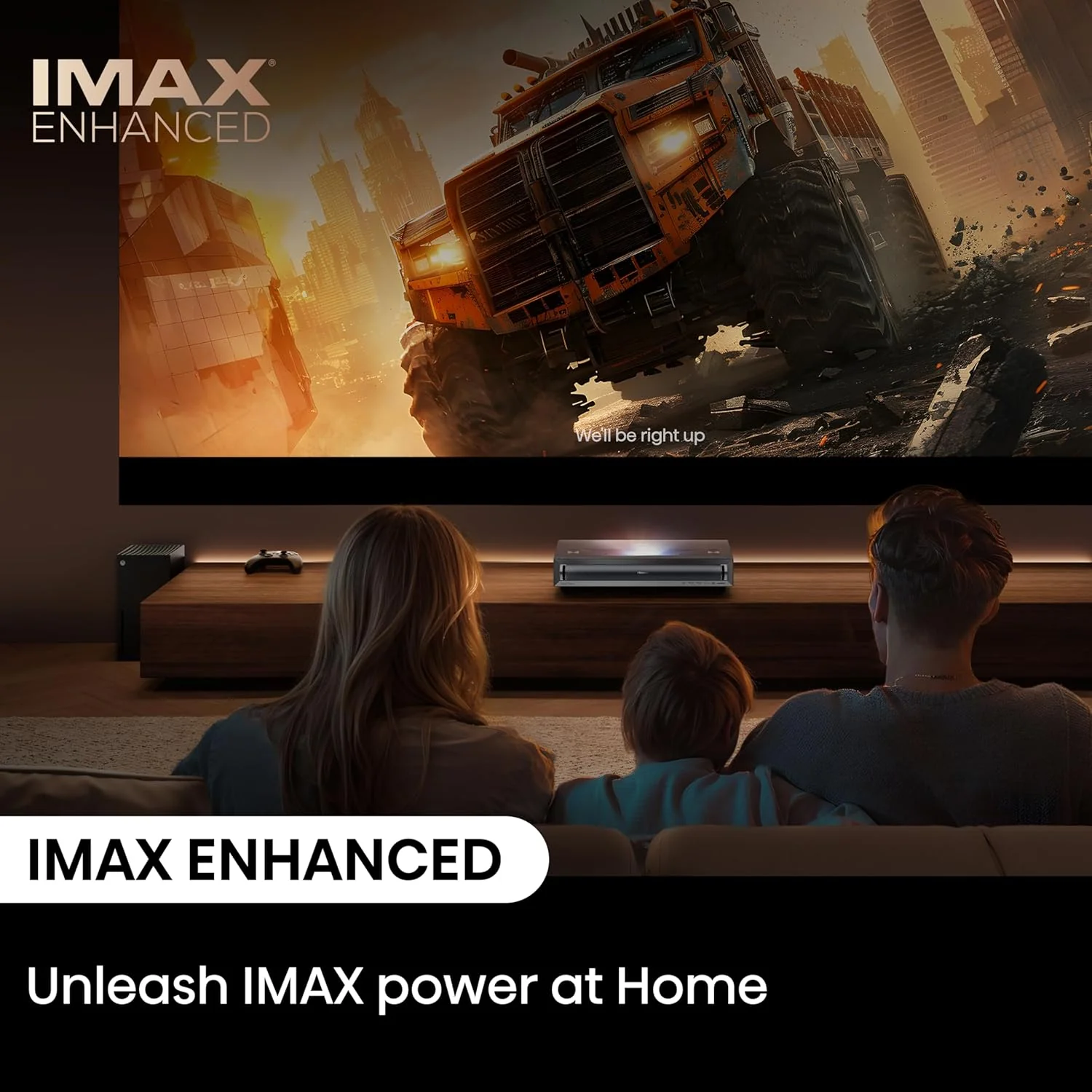 Hisense 80"-150" Triple Laser Ultra Short Throw Projector, PX3-PRO - Image 9