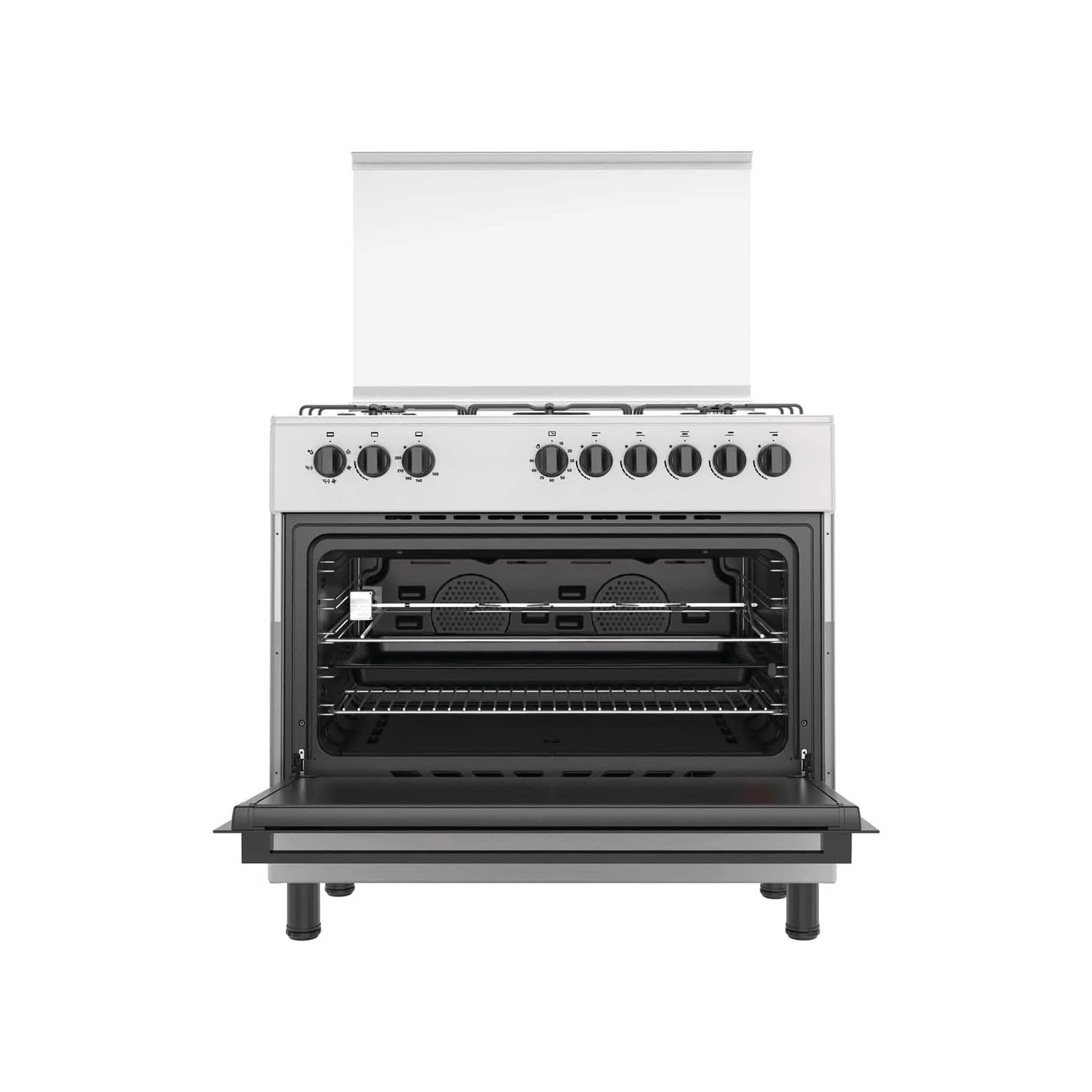 Hisense 90X60 Cm 5 Burner Cooking Range, HGI9B20S - Image 3