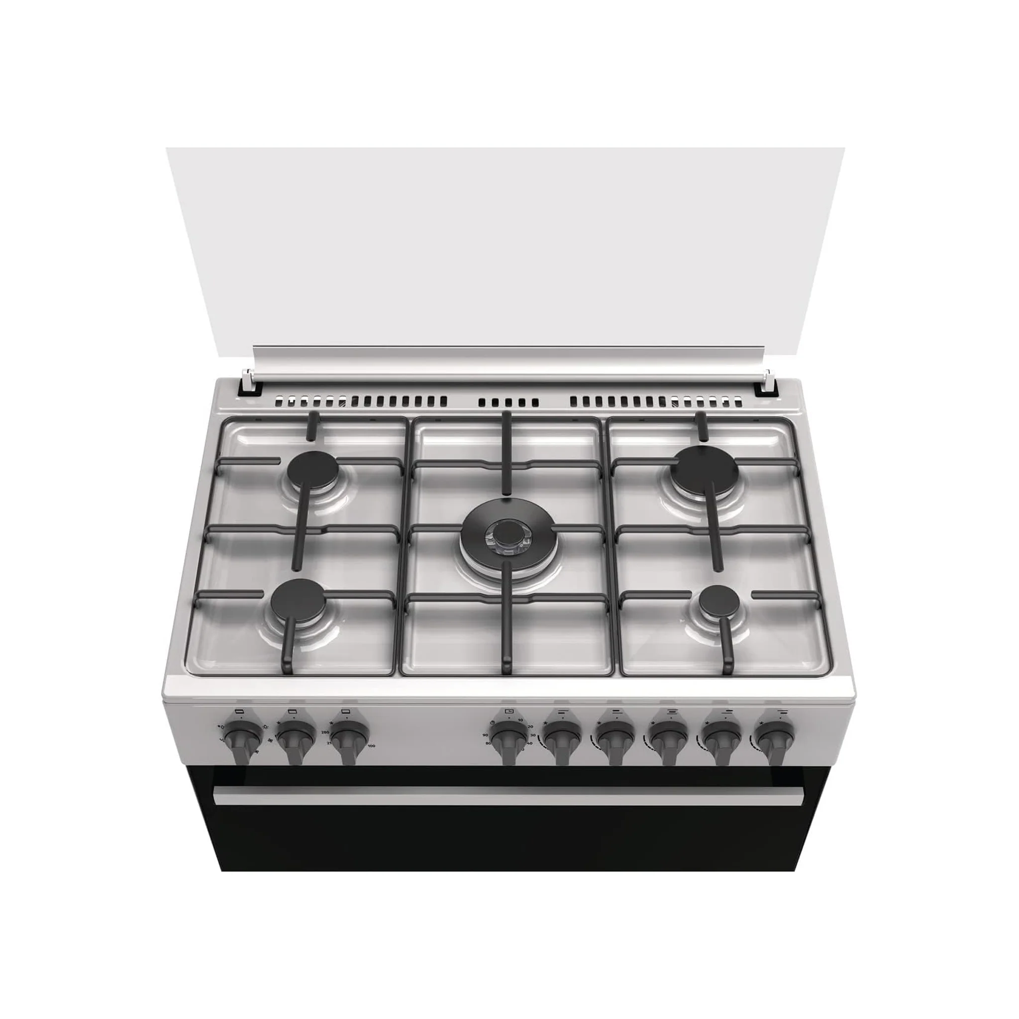 Hisense 90X60 Cm 5 Burner Cooking Range, HGI9B20S - Image 5