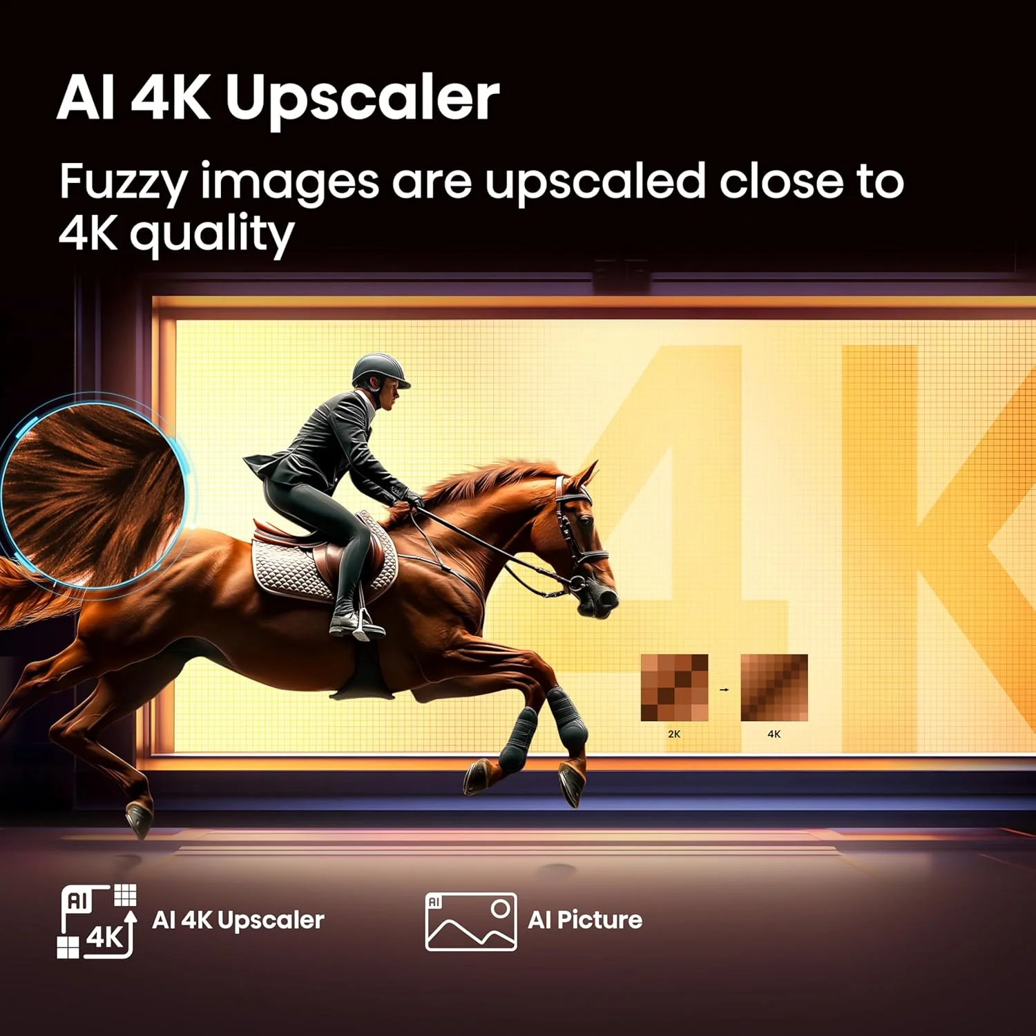 Hisense 98 inch Smart QLED TV - 4K, 98Q6Q - Image 6