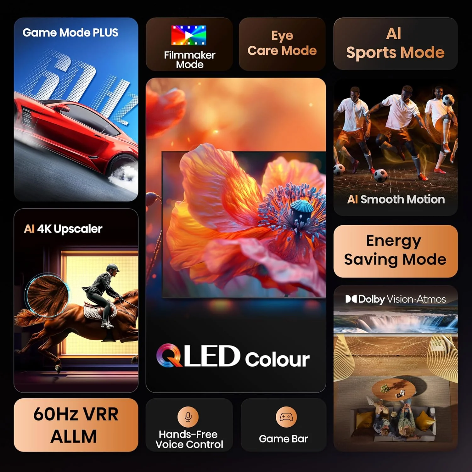 Hisense 98 inch Smart QLED TV - 4K, 98Q6Q - Image 8