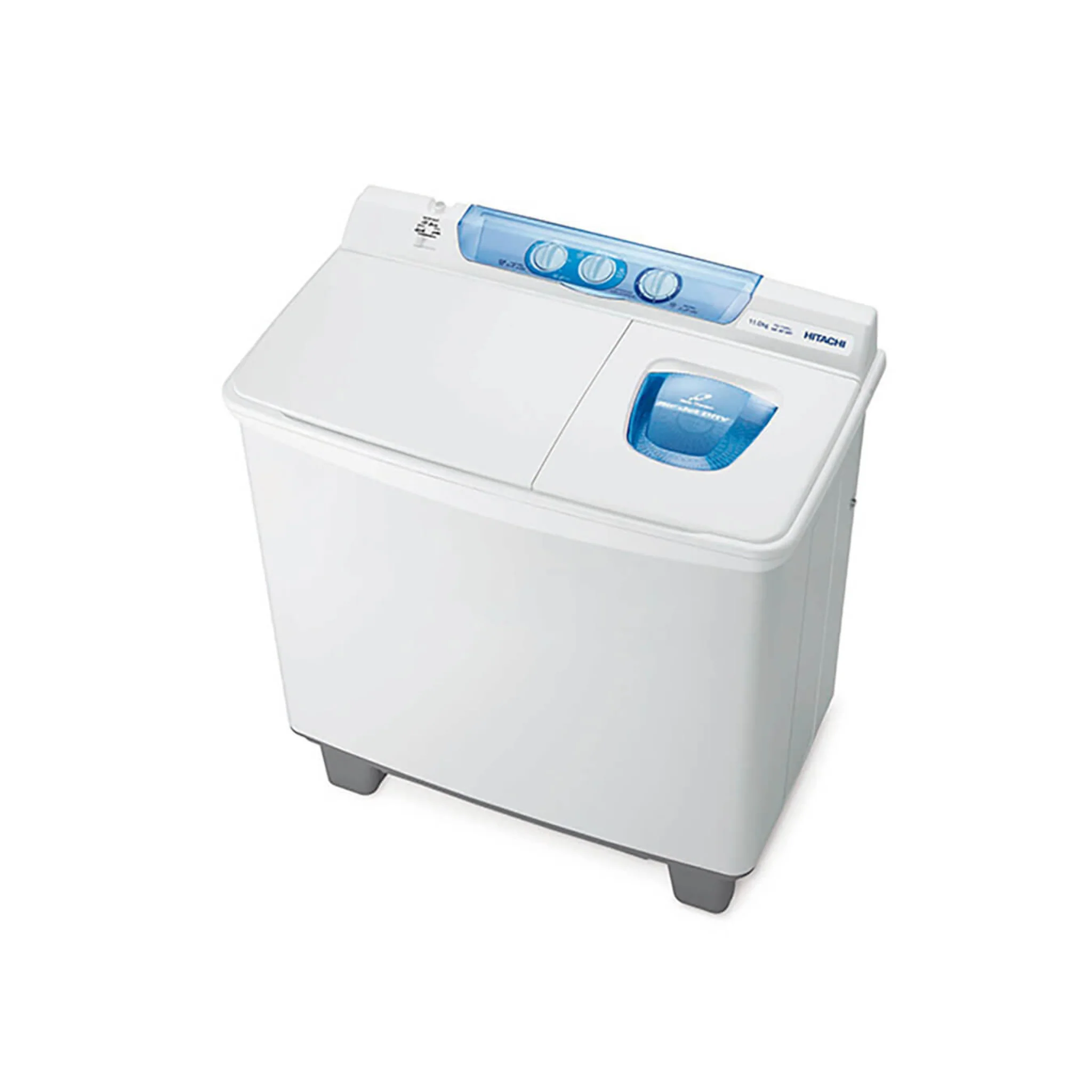 Hitachi 11KG Semi Automatic Twin Hub Washer, PS-1100KJ - Image 2
