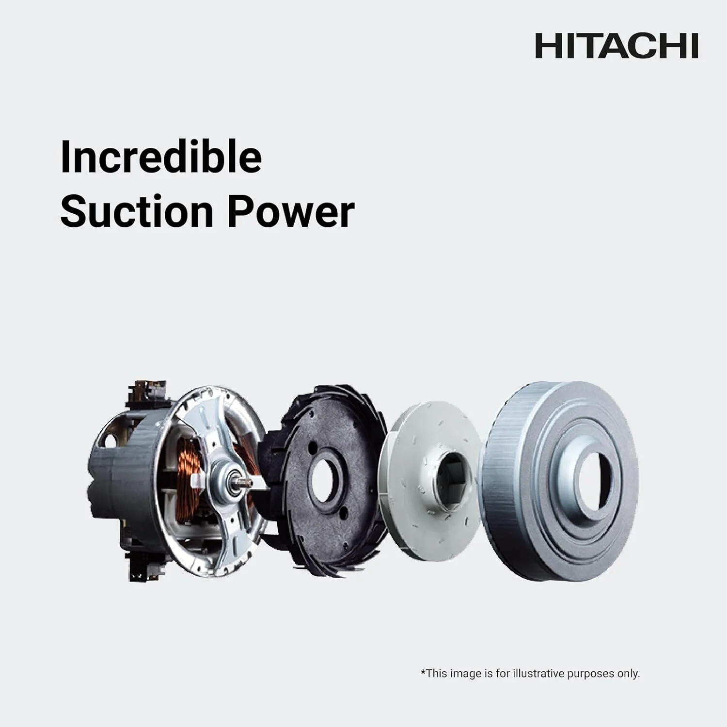 Hitachi 2100 Watts Drum Vacuum Cleaner, CV-955N - Image 6