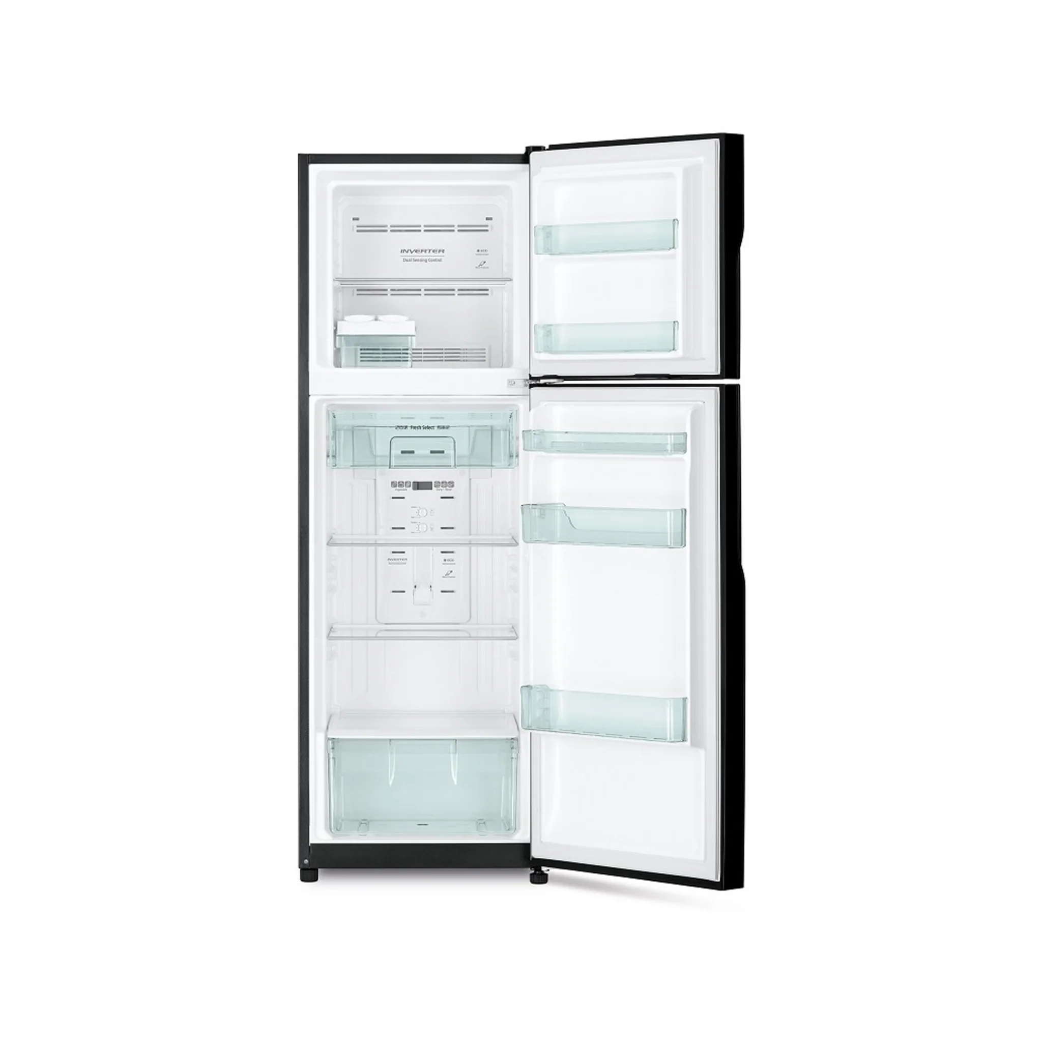 Hitachi 300L Top Mount Inverter Refrigerator, RH330PUK7K - Image 2