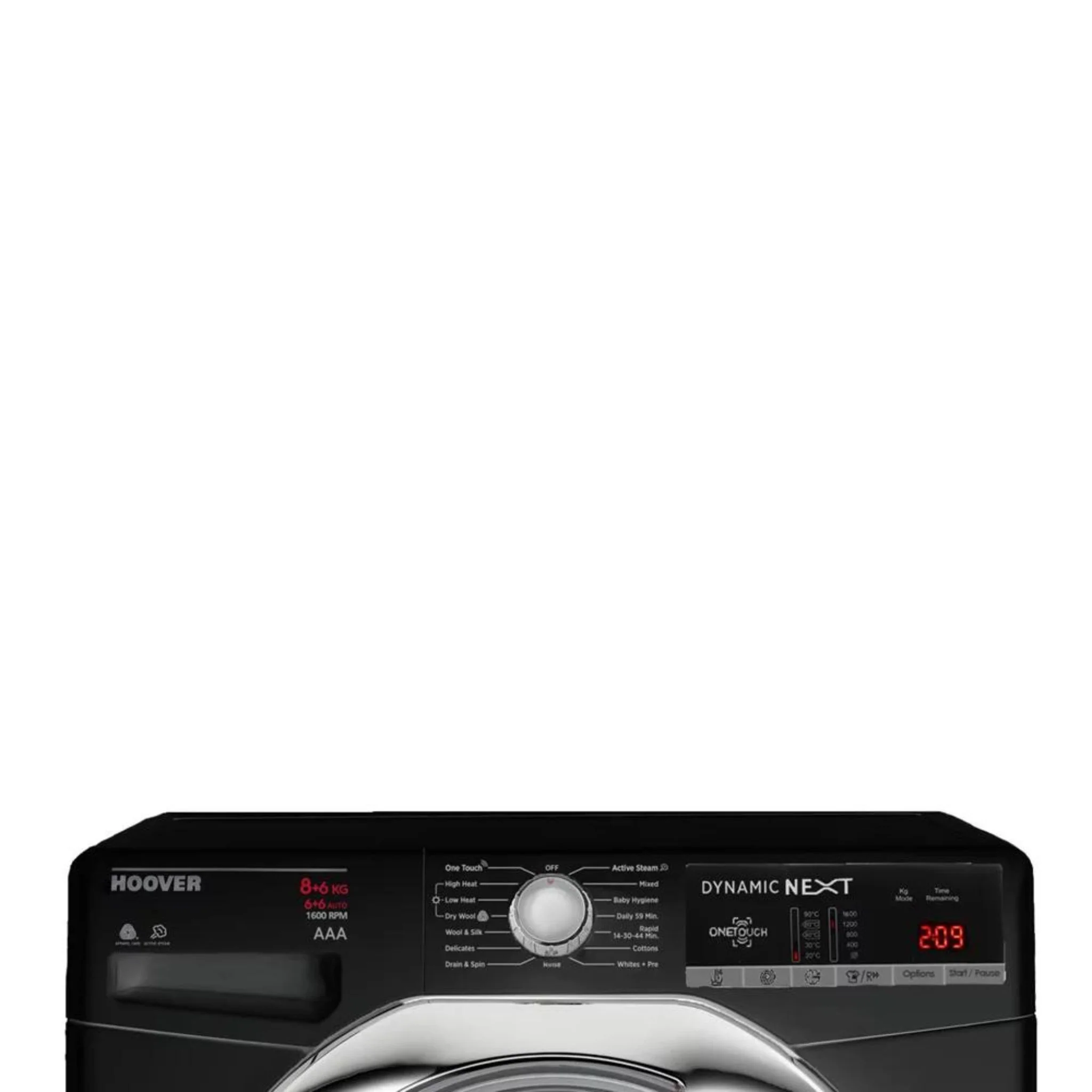Hoover 8KG Fully Automatic Washing Machine with 6KG Dryer, WDXOA 686CB - Image 2