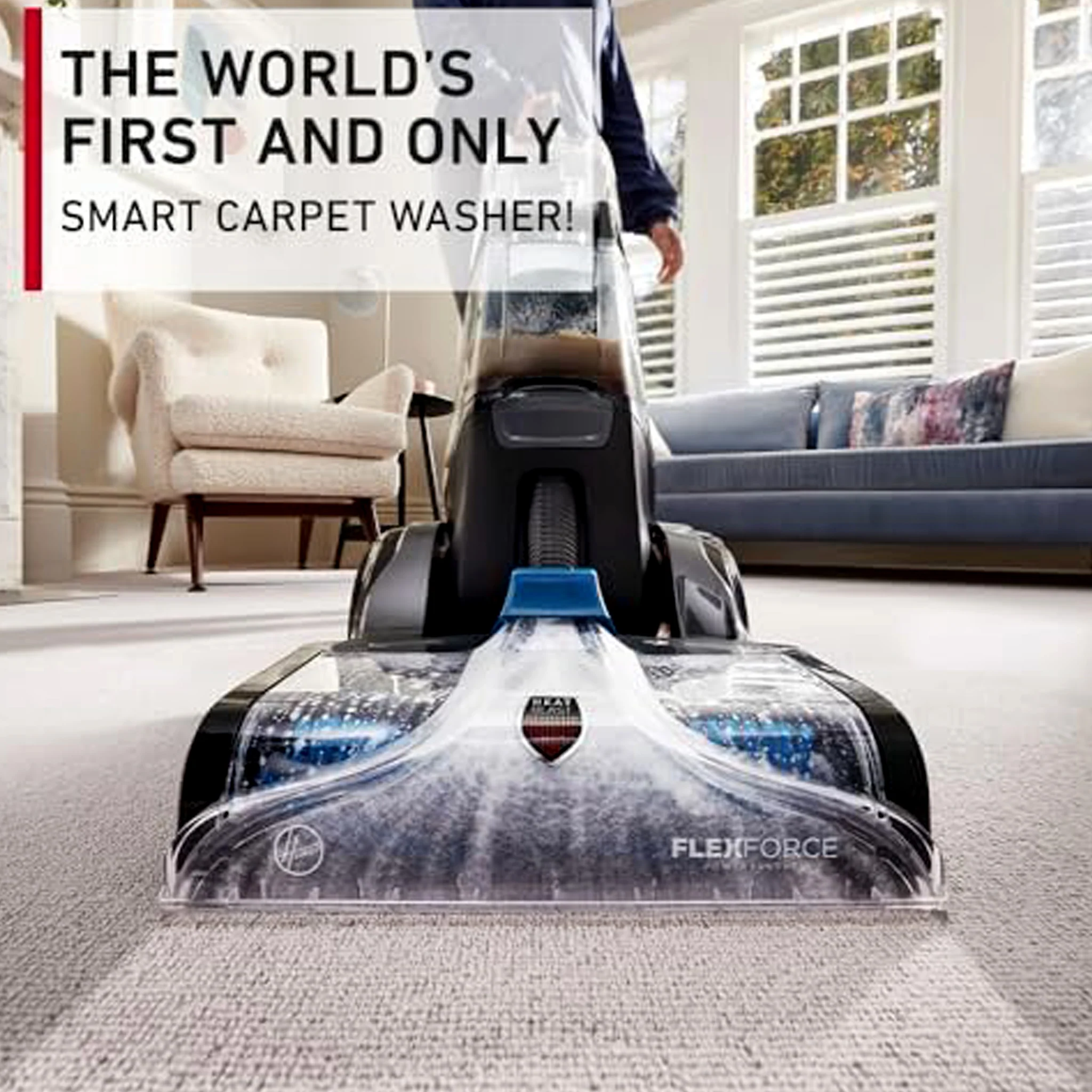 Hoover Automatic Carpet Washer - Platinum Smart Wash, CDCW-SWME - Image 3
