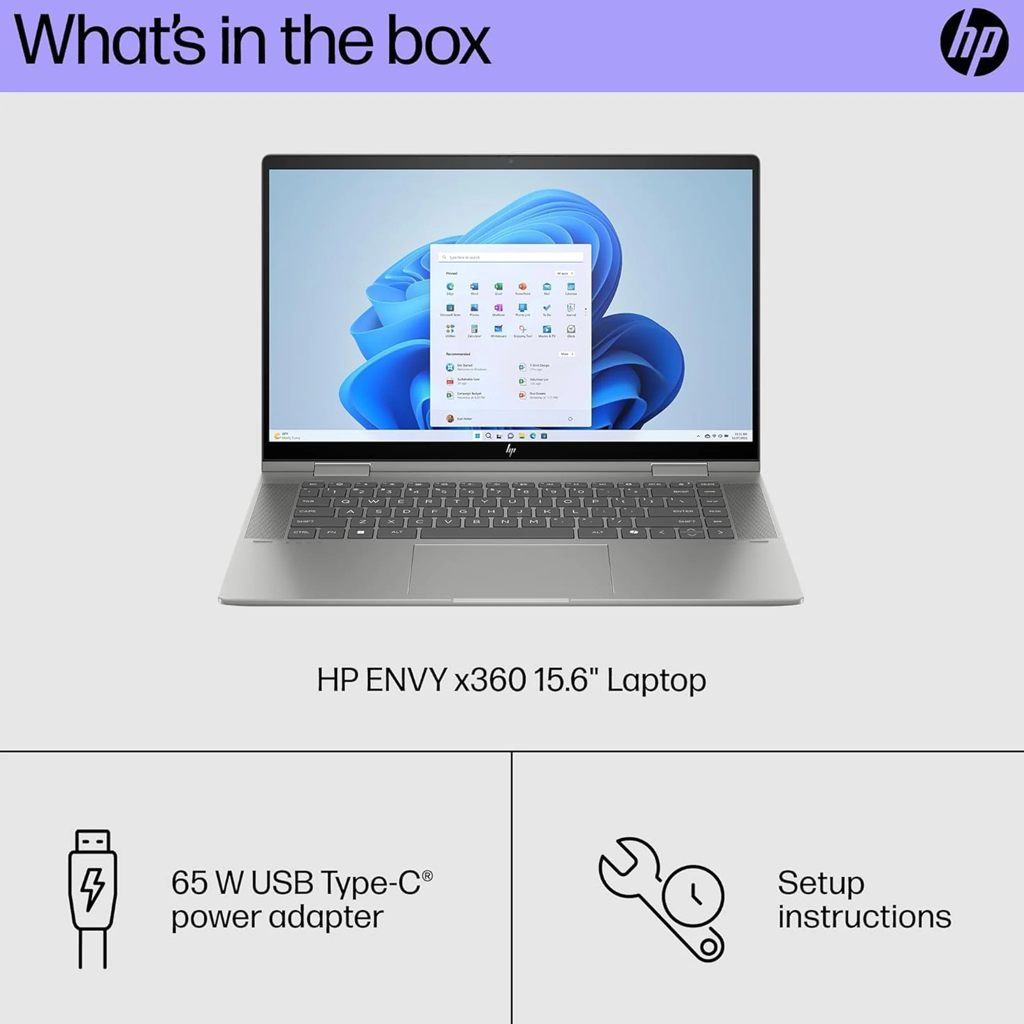 HP Envy X360 16 inch Full HD 2 in 1 Touch Laptop - i5 - 16GB Ram - 512GB SSD - Image 7
