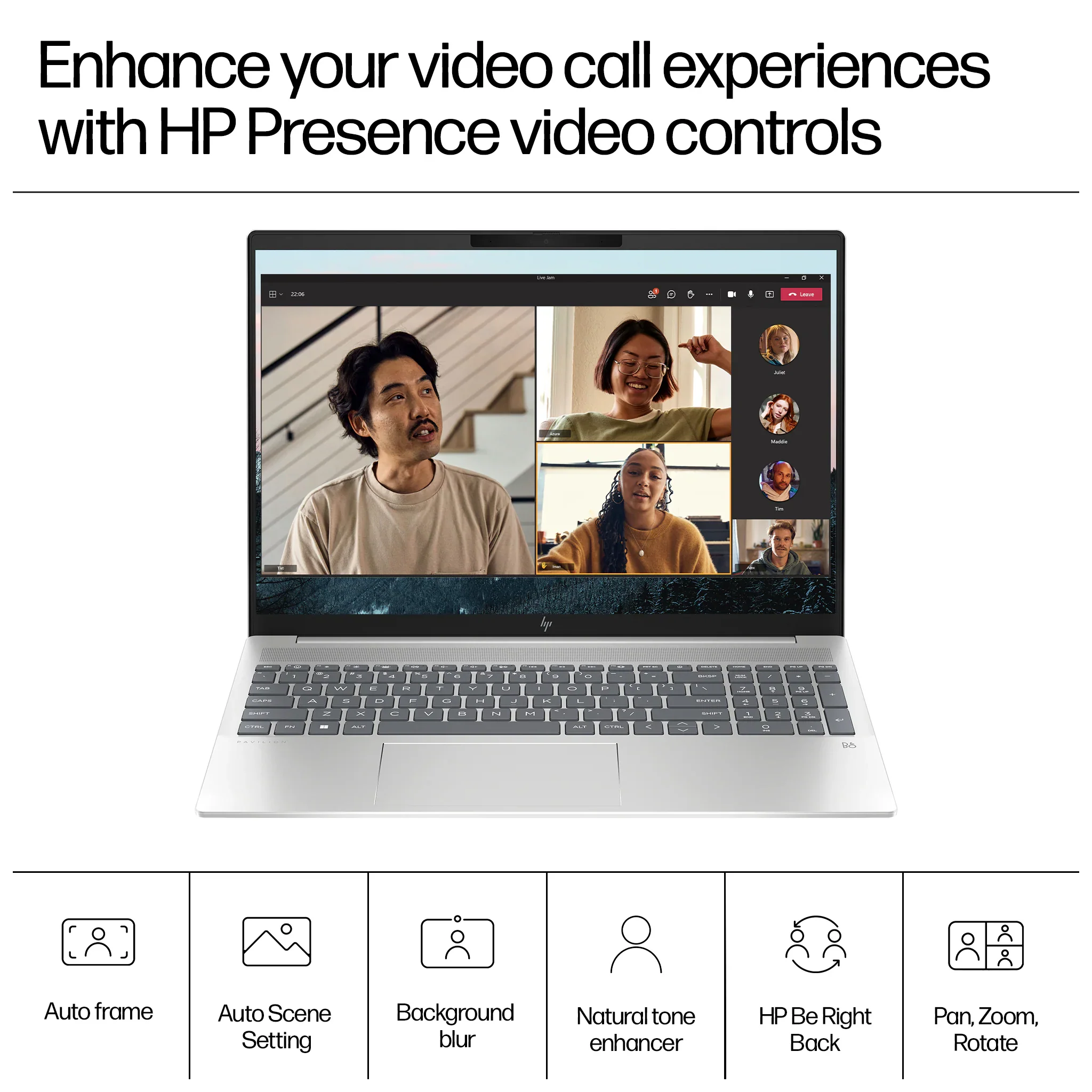 HP Pavilion Plus 16 inch Full HD Laptop - i7 - 16GB Ram - 1TB SSD - Image 8