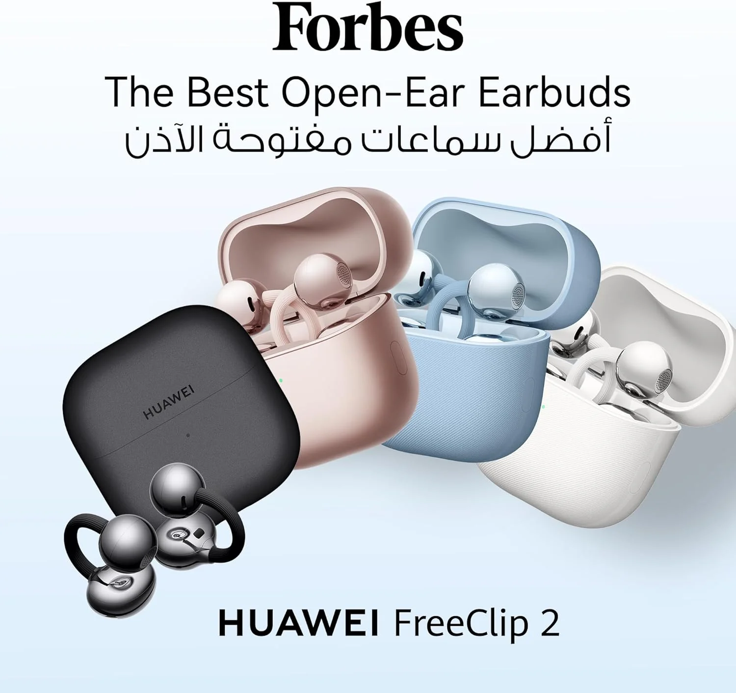 Huawei Free Clip Earbuds - Black - Image 6