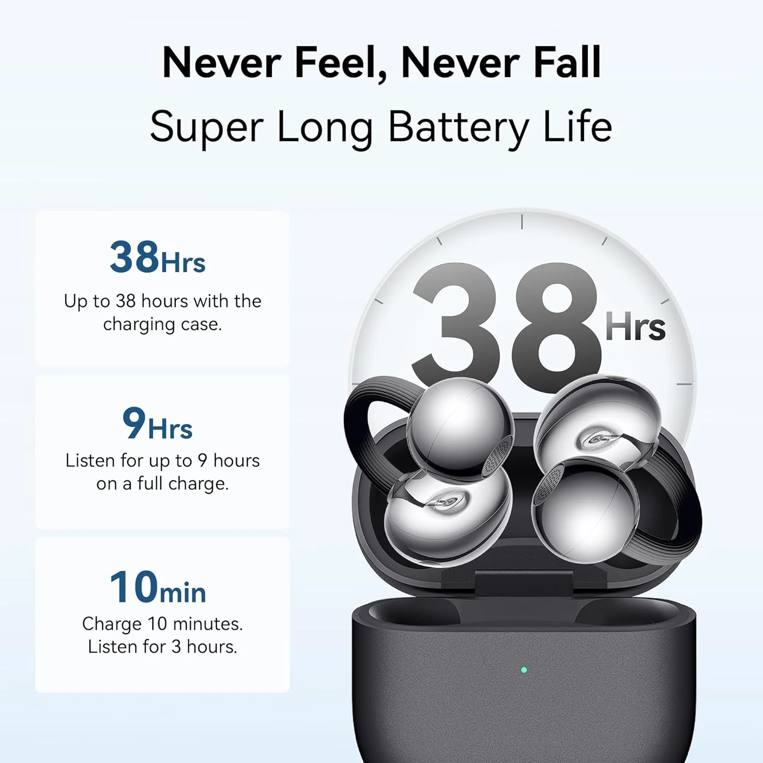 Huawei Free Clip Earbuds - Rose Gold - Image 4