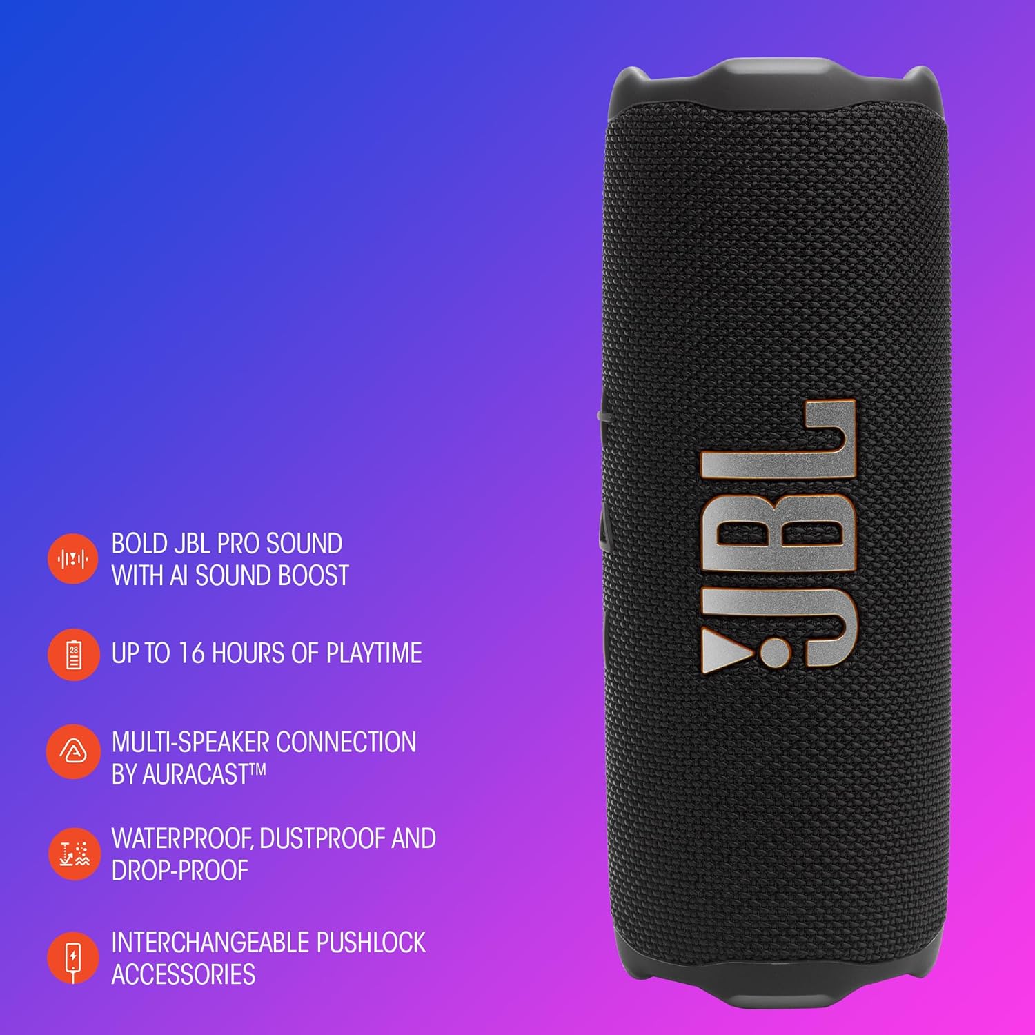 JBL Flip 7 Bluetooth Speaker - Image 9
