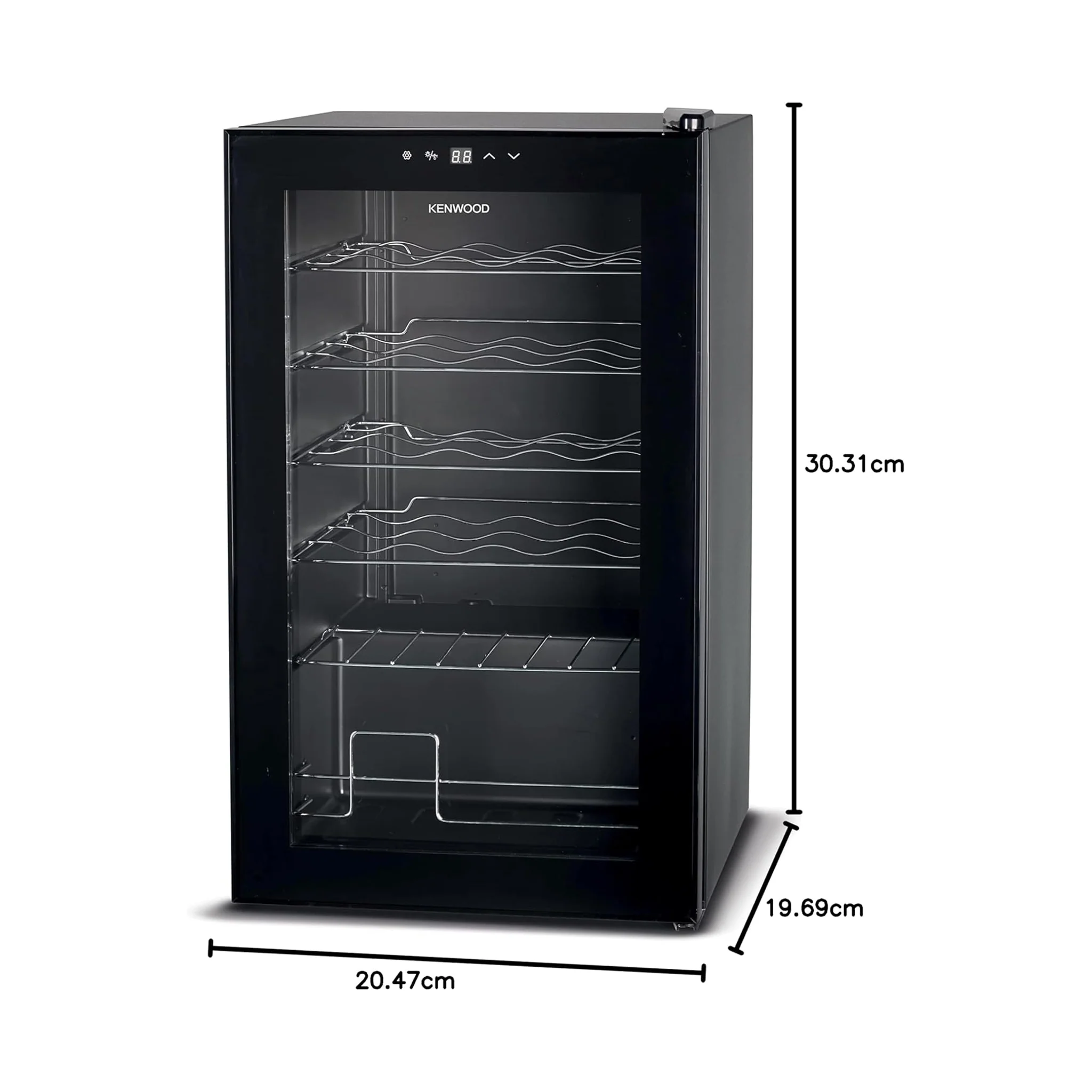 Kenwood 24 Bottles Beverage Cooler, BCM24.000BK - Image 7
