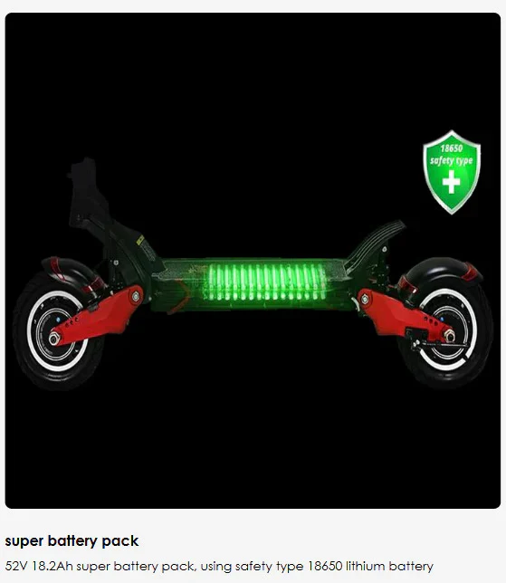 Kugoo Electric Scooter 1000W 60KM Range 60KM Speed, G1 - Image 8