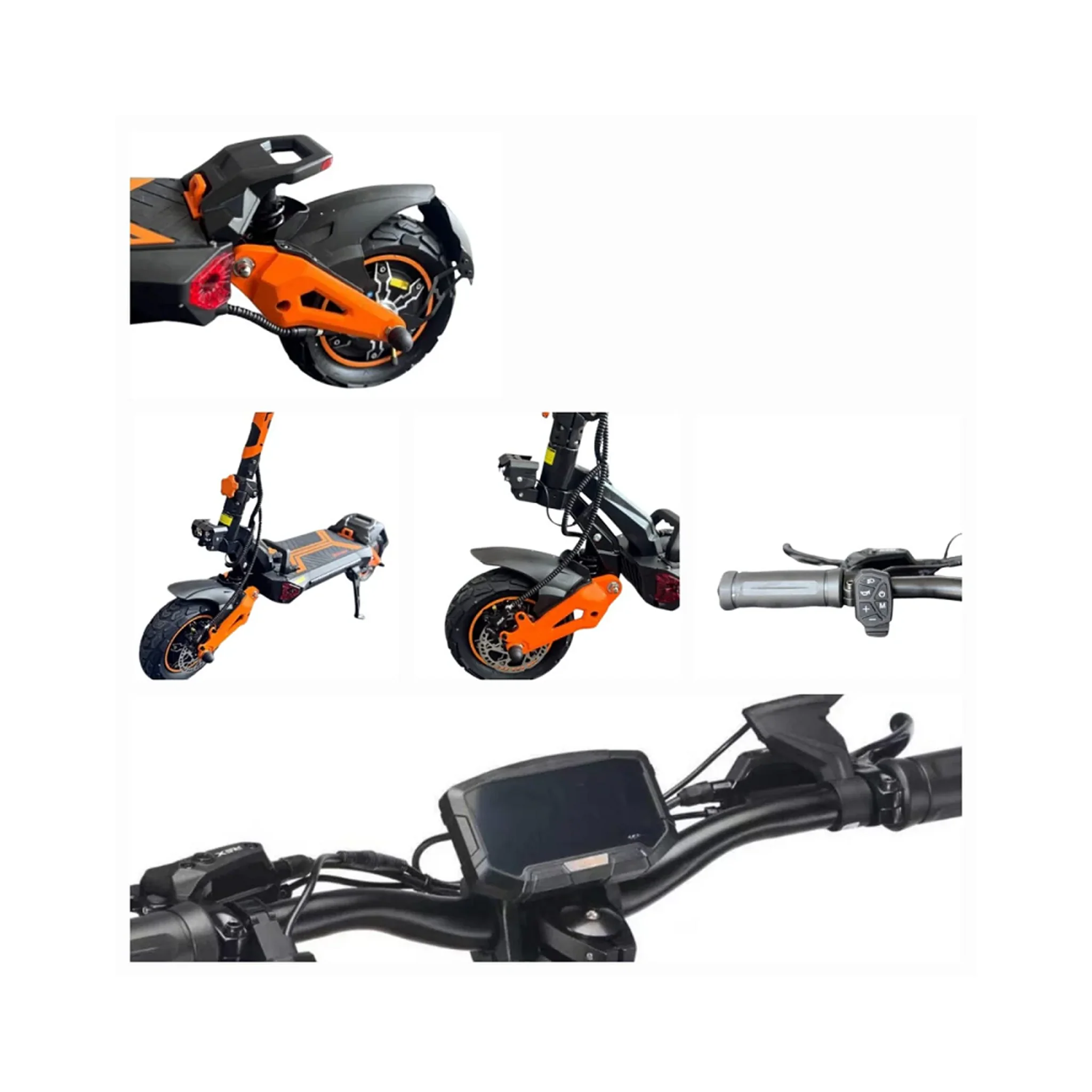 Kugoo Electric Scooter 1000W 60KM Range 75KM Speed, G5 Pro Max - Image 6