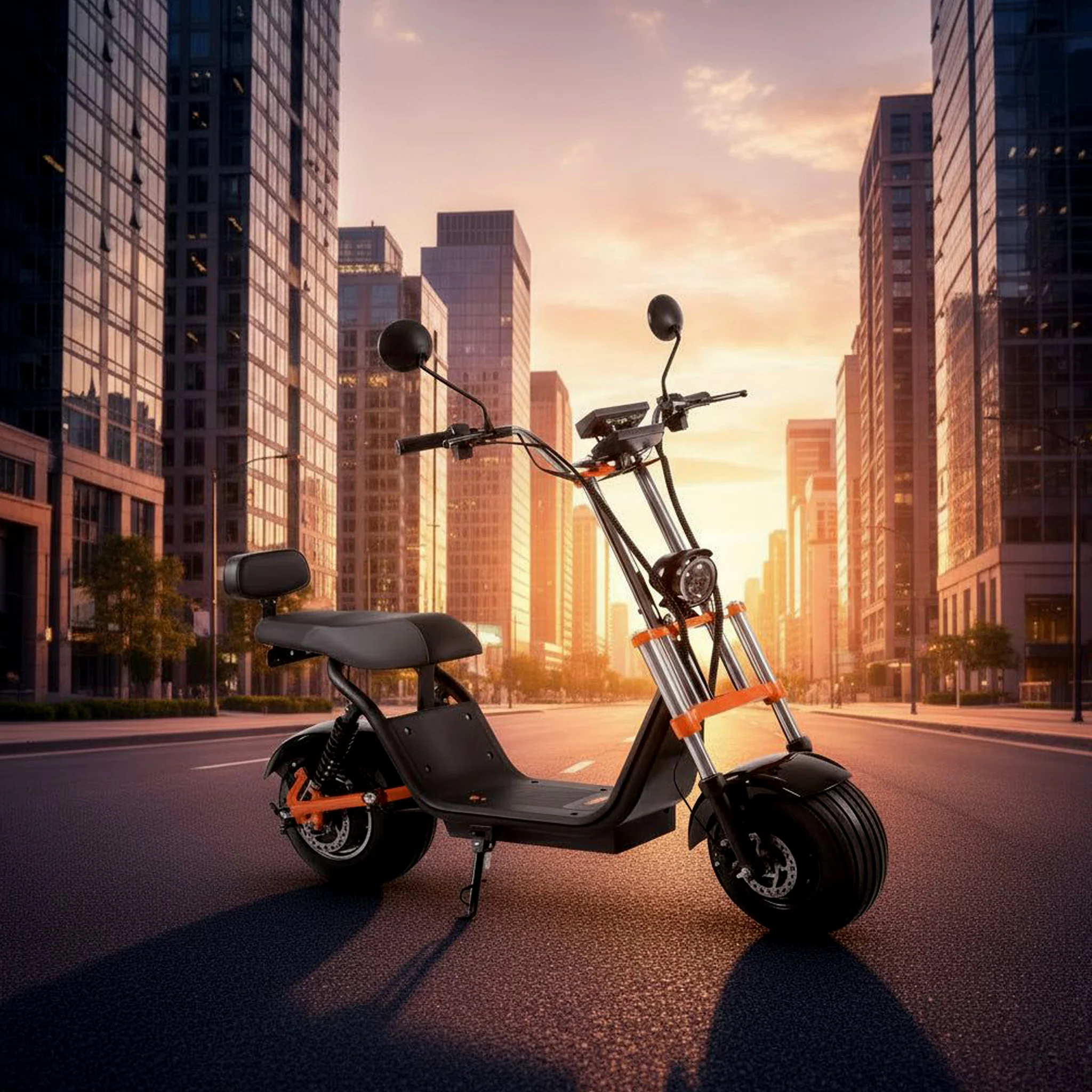 Kugoo Electric Scooter 1200W 40KM Range 50KM Speed, C2 - Image 7