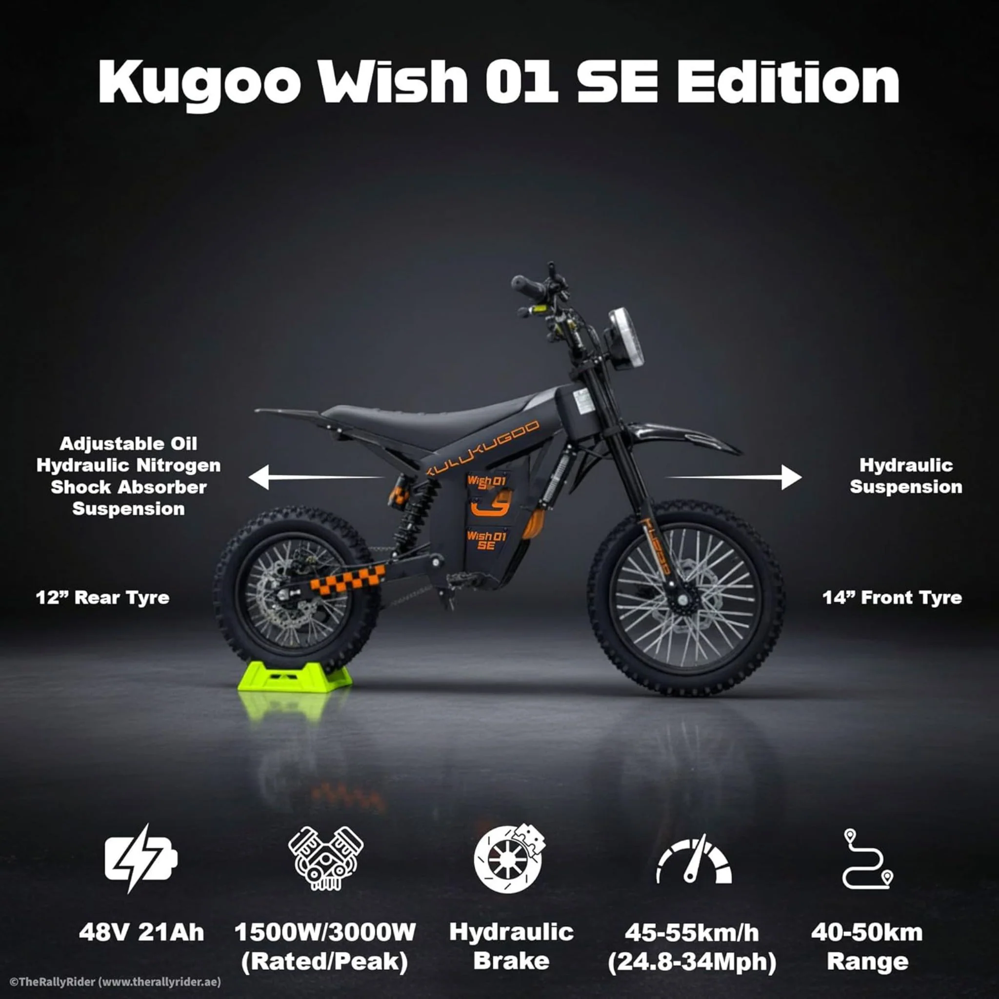 Kugoo Electric Scooter 3000W 50KM Range 55KM Speed, Wish 01 - Image 9