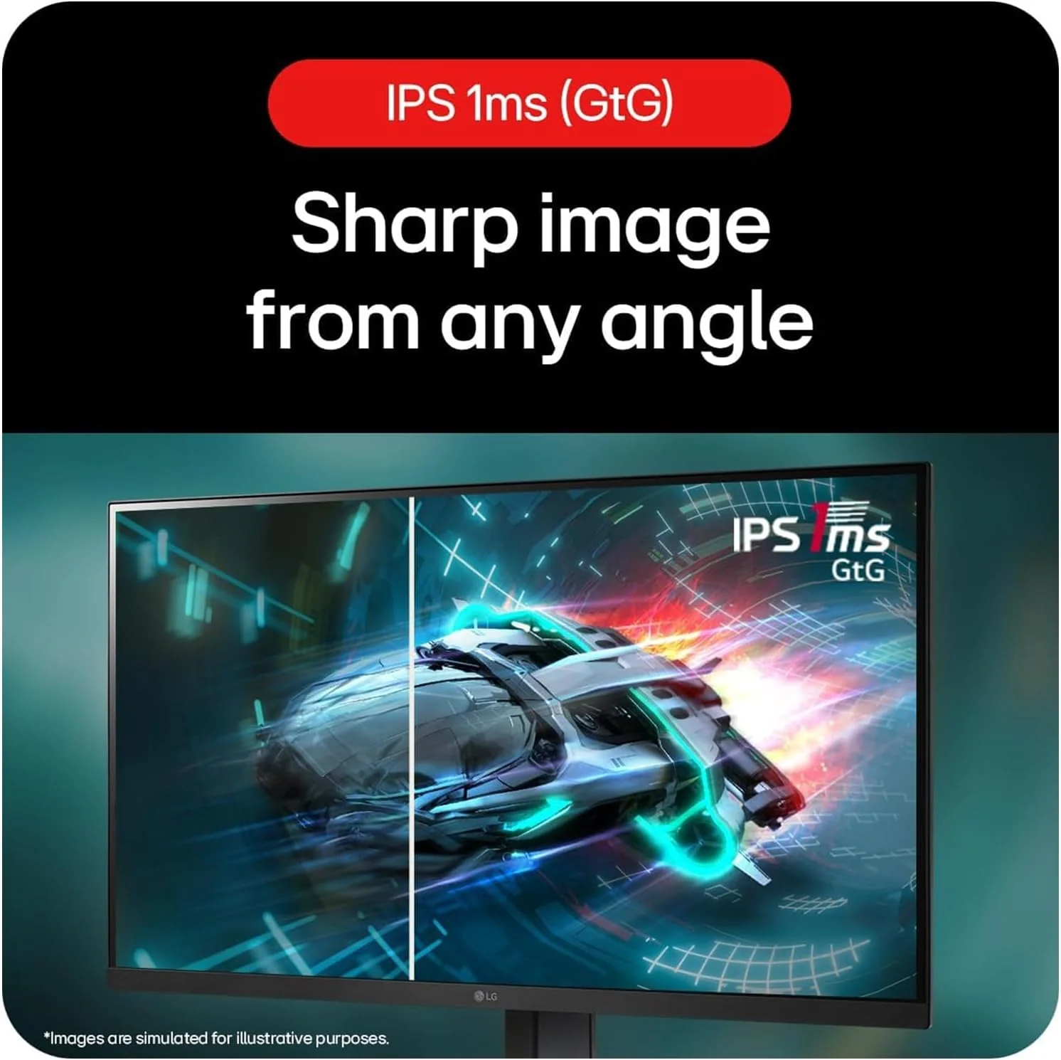 LG 27 inch Ultragear FHD IPS Gaming Monitor - 180Hz, 27GS65F - Image 6