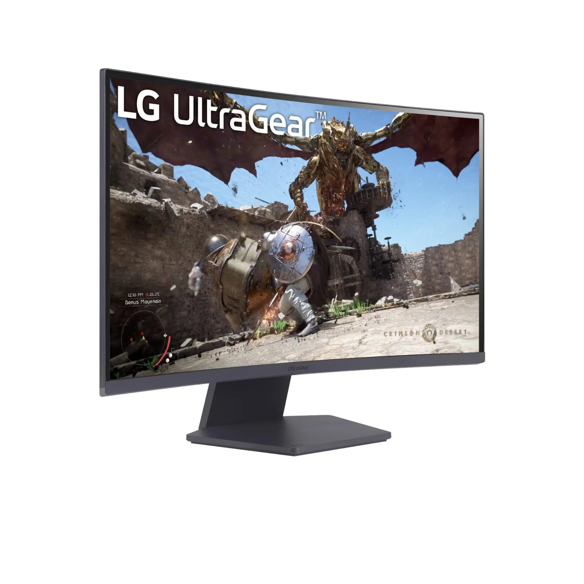 LG 27 inch QHD Curved Gaming Monitor - 180Hz, 27GS60QC-B - Image 3