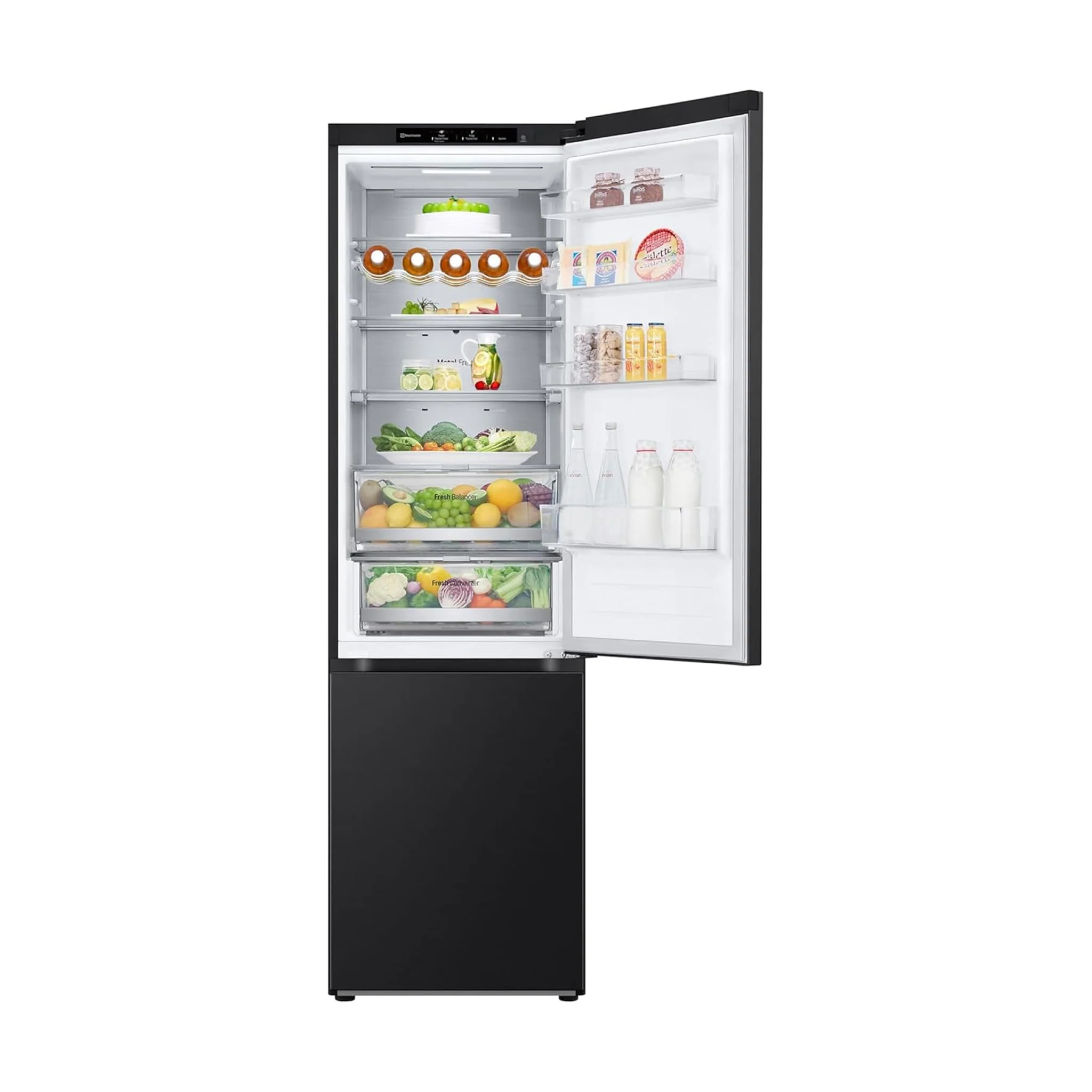 LG 387L No Frost Class A Fridge Freezer with FlatDoor Design, GBV7280AEV - Image 3