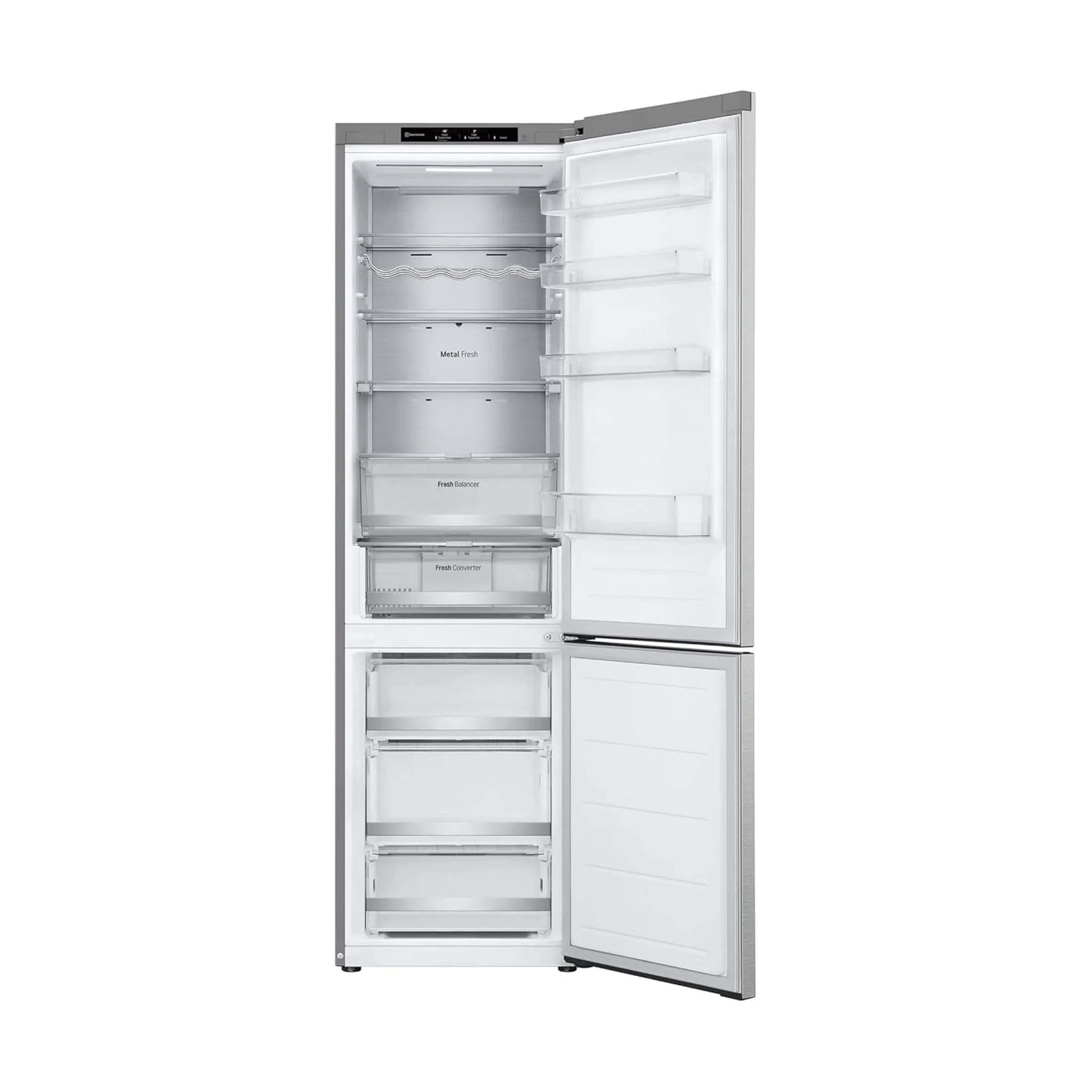 LG 387L No Frost Class A Fridge Freezer with FlatDoor Design, GBV7280AMB - Image 3