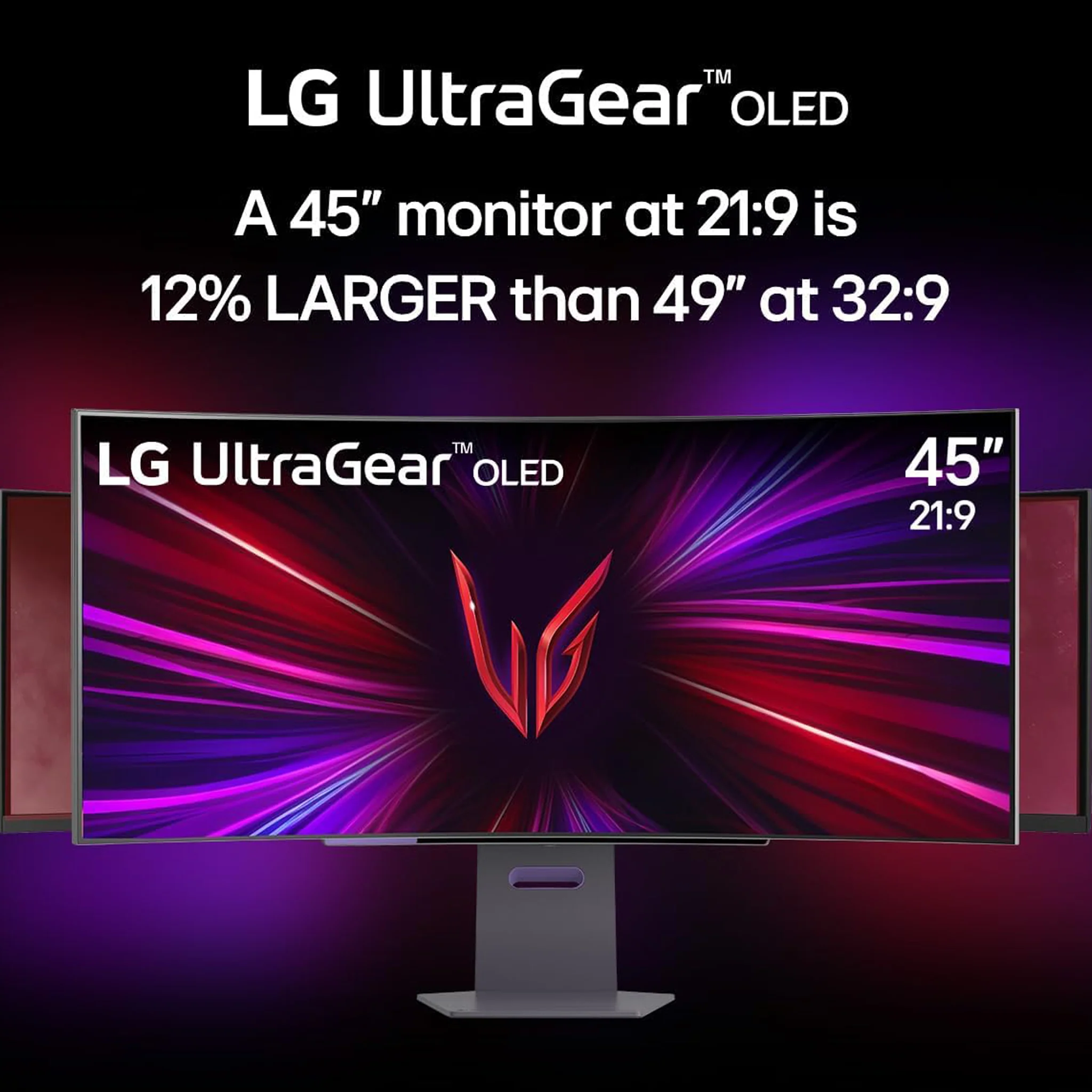 LG 45" Ultragear OLED Curved Gaming Monitor - 240Hz, 45GS95QE - Image 5