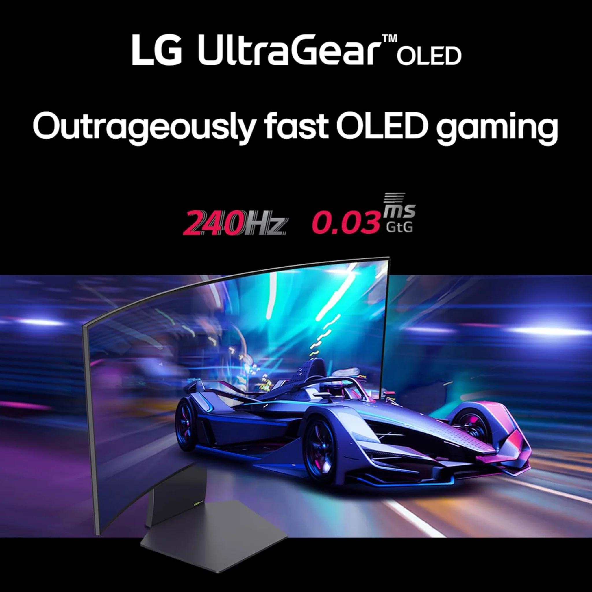 LG 45" Ultragear OLED Curved Gaming Monitor - 240Hz, 45GS95QE - Image 8