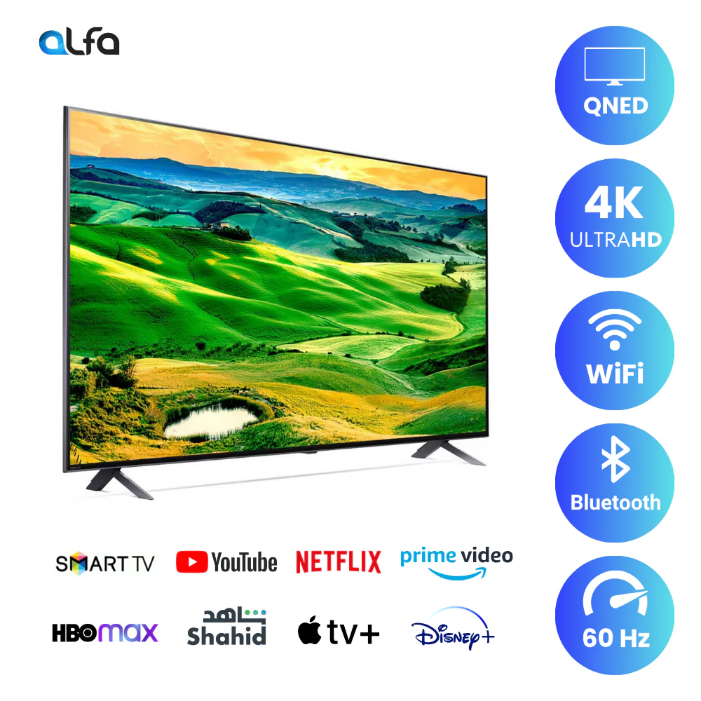 LG 50 inch Smart QNED TV - 4K, 50QNED80 - Image 3