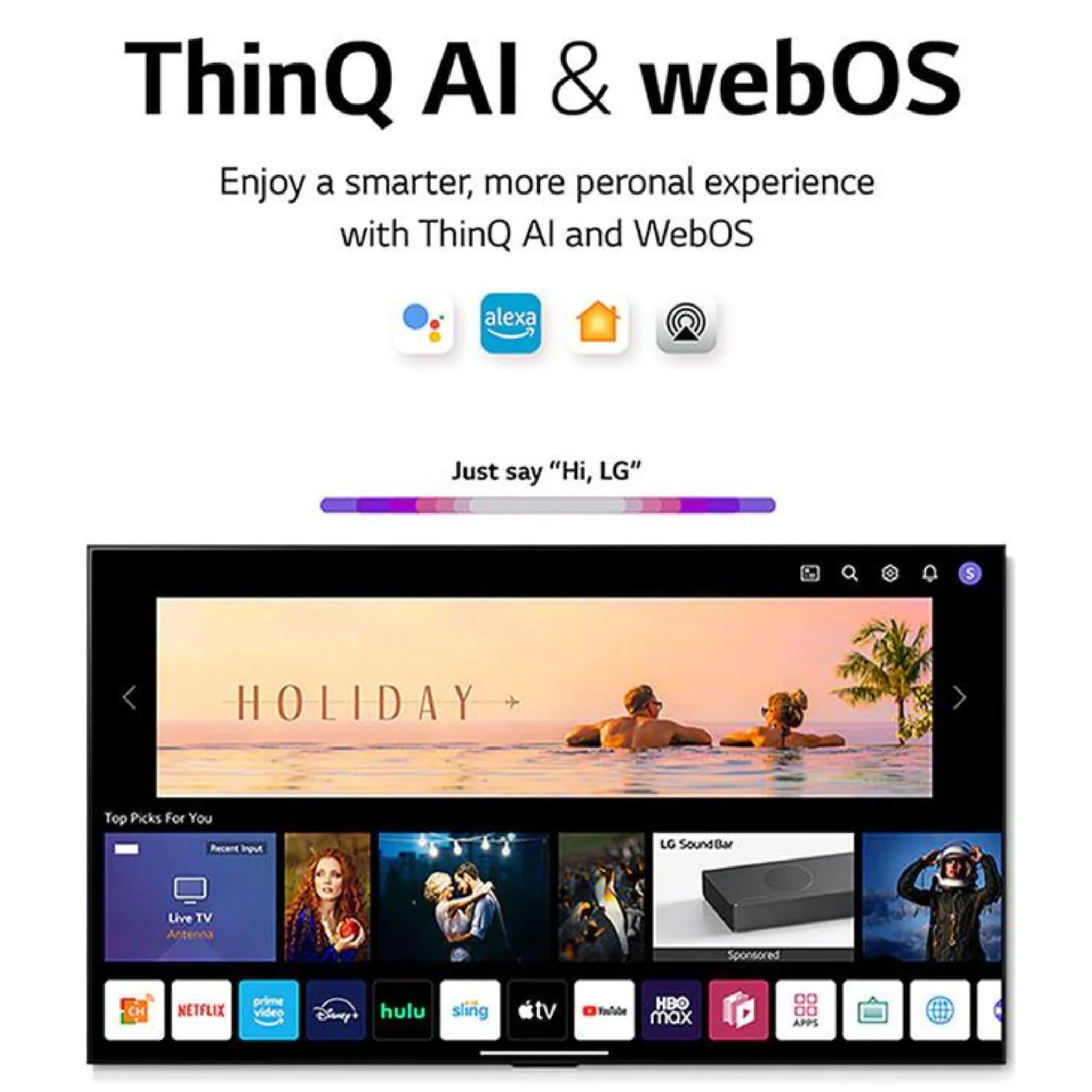 LG 50 inch Smart TV - 4K, 50UR73 - Image 8