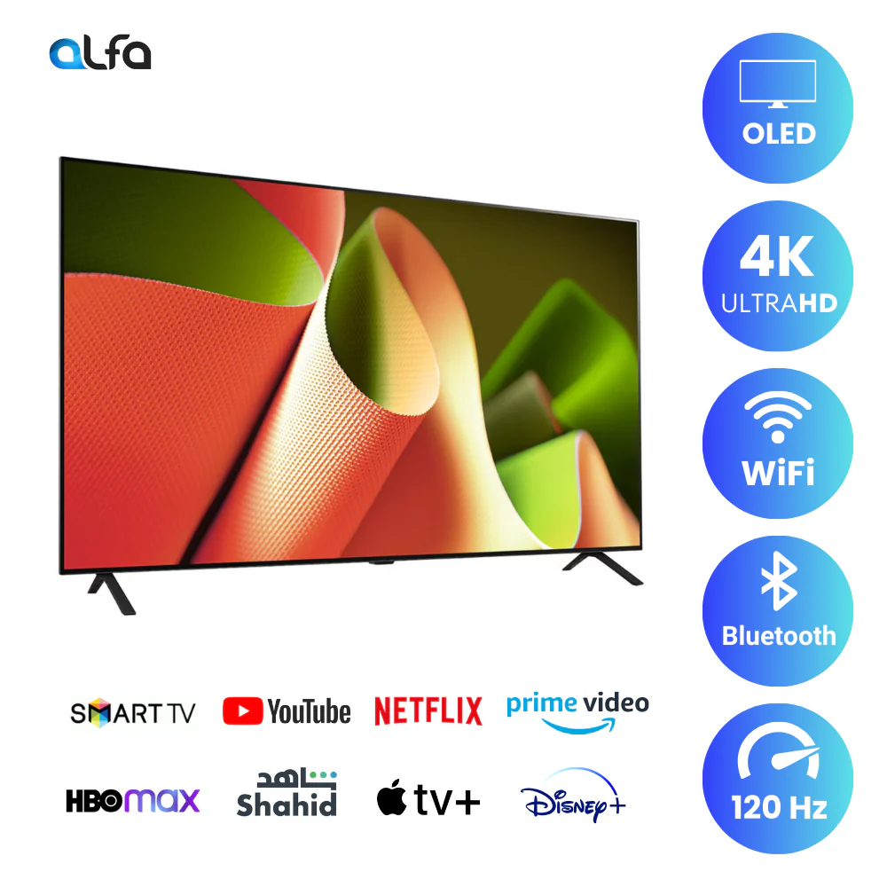 LG 55 inch OLED Smart TV - 4K - 120Hz, 55B4 - Image 2