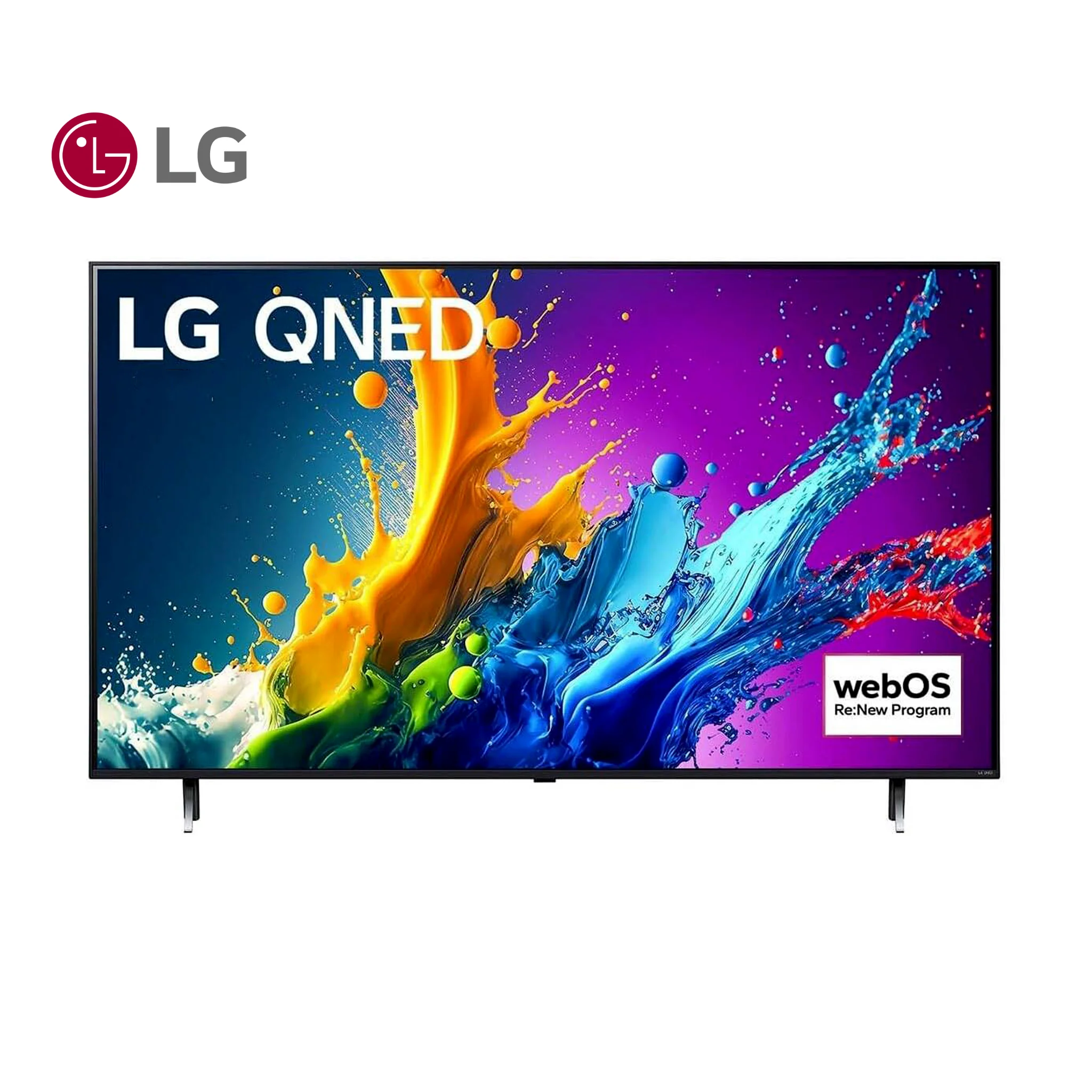 LG 55 inch Smart QNED TV - 4K, 55QNED80
