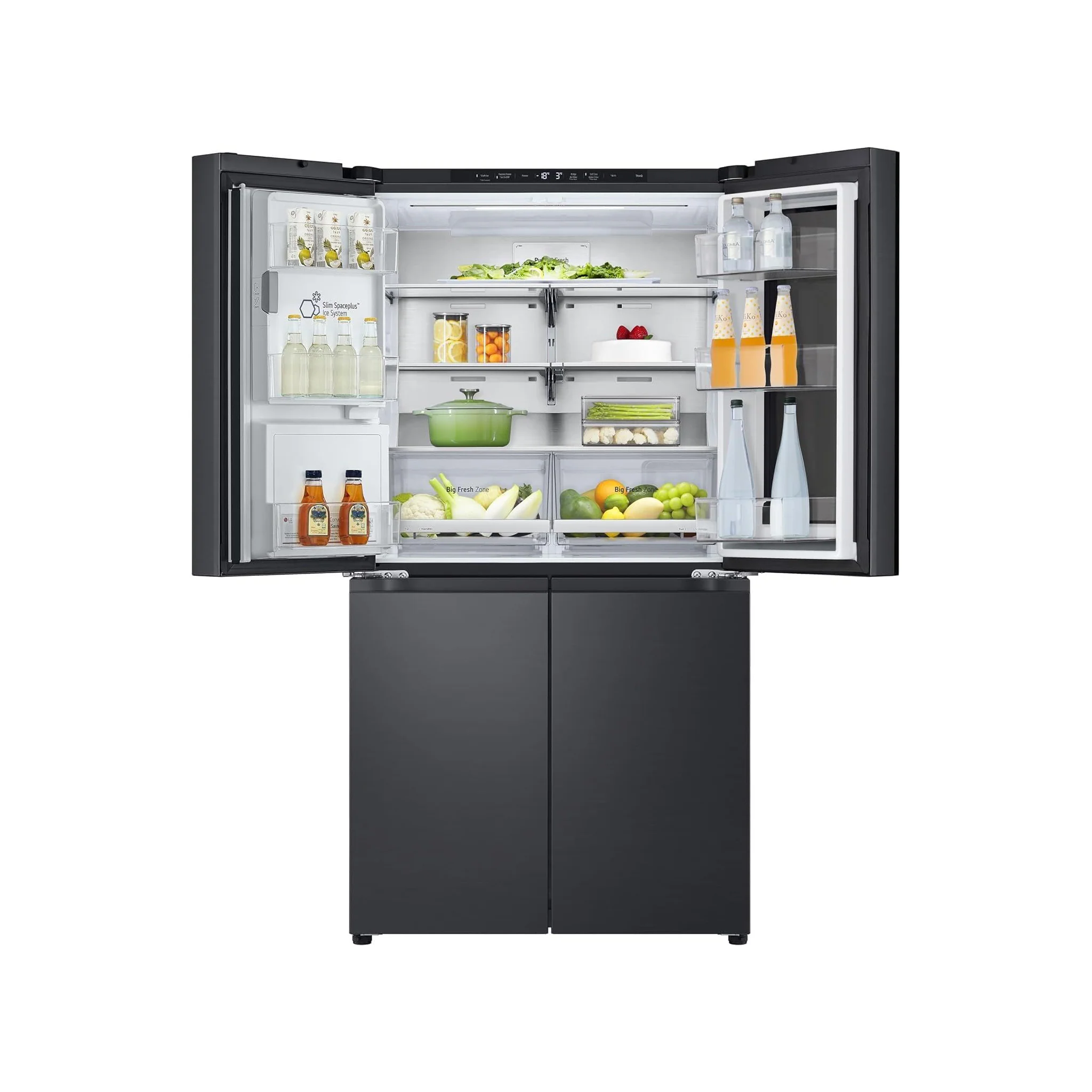 LG 638L Side-by-Side Fridge with InstaView, GMG960EVEE - Image 3