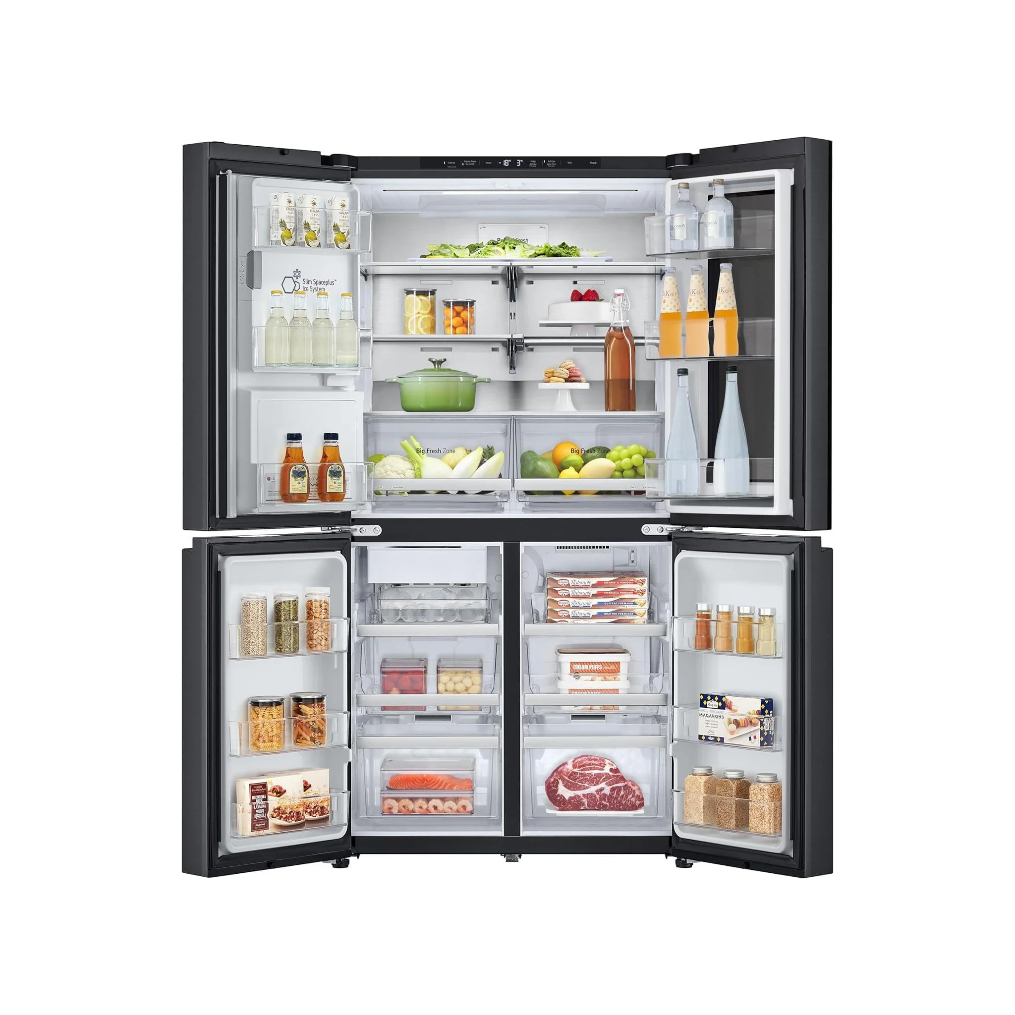 LG 638L Side-by-Side Fridge with InstaView, GMG960EVEE - Image 4