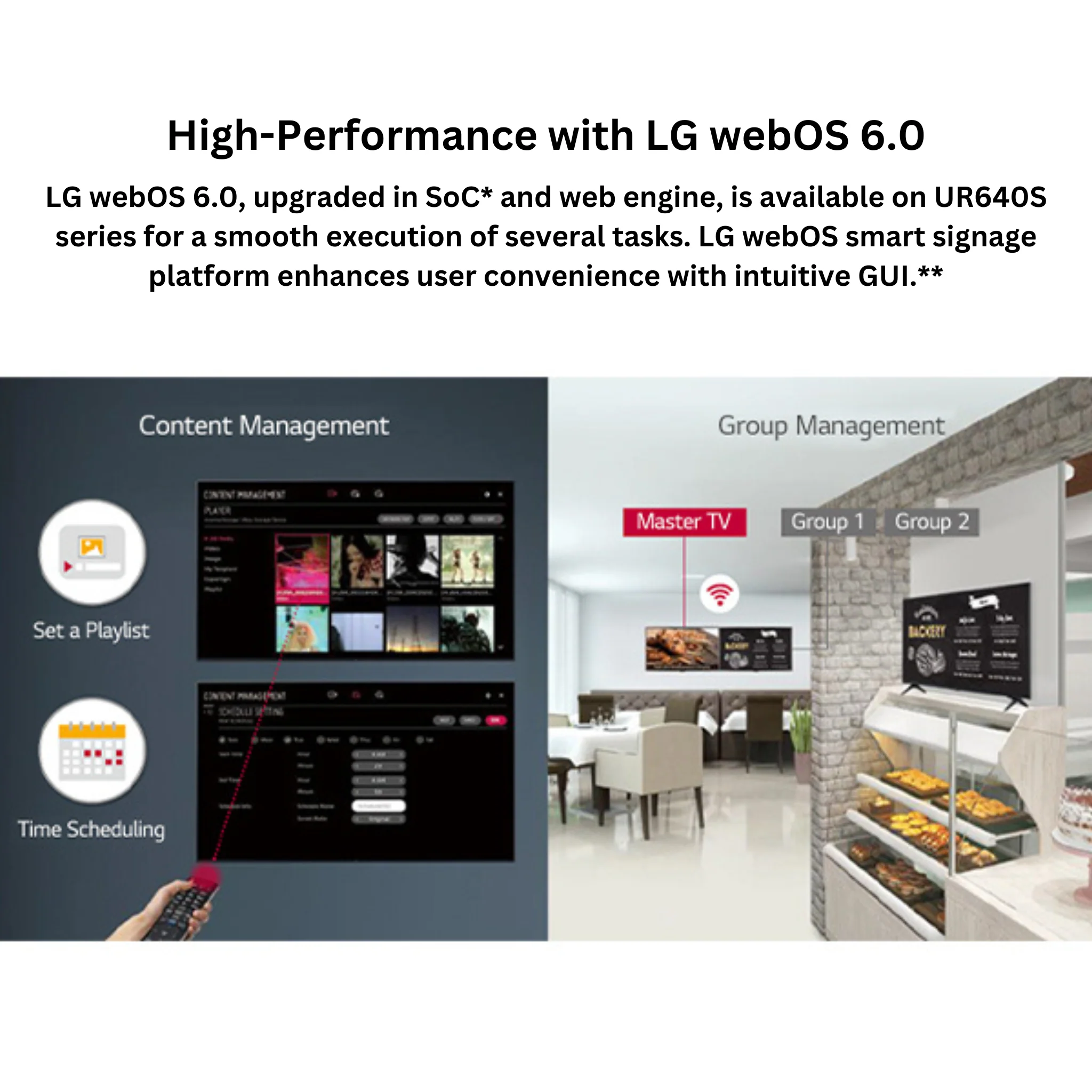 LG 65 inch UHD TV - 4K - Not Smart, 65UR640S - Image 5